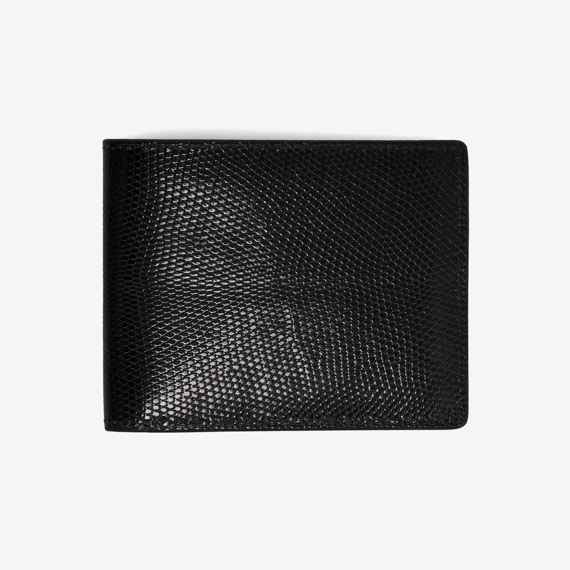 Lizard Billfold Wallet - Black - Swaine Group Ltd