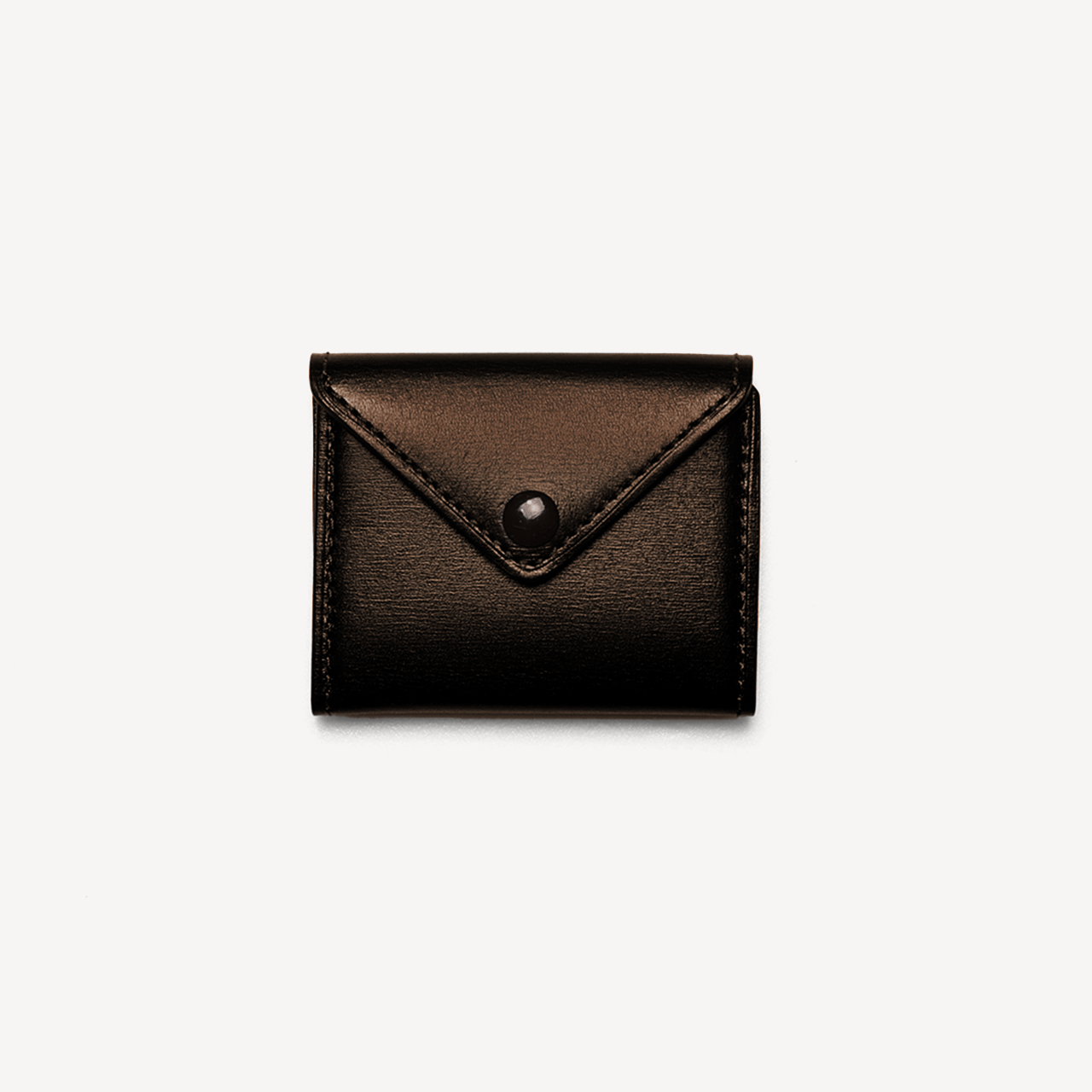 2 Photo Frame with Snap Button Closure - Dark Brown - Swaine Group Ltd