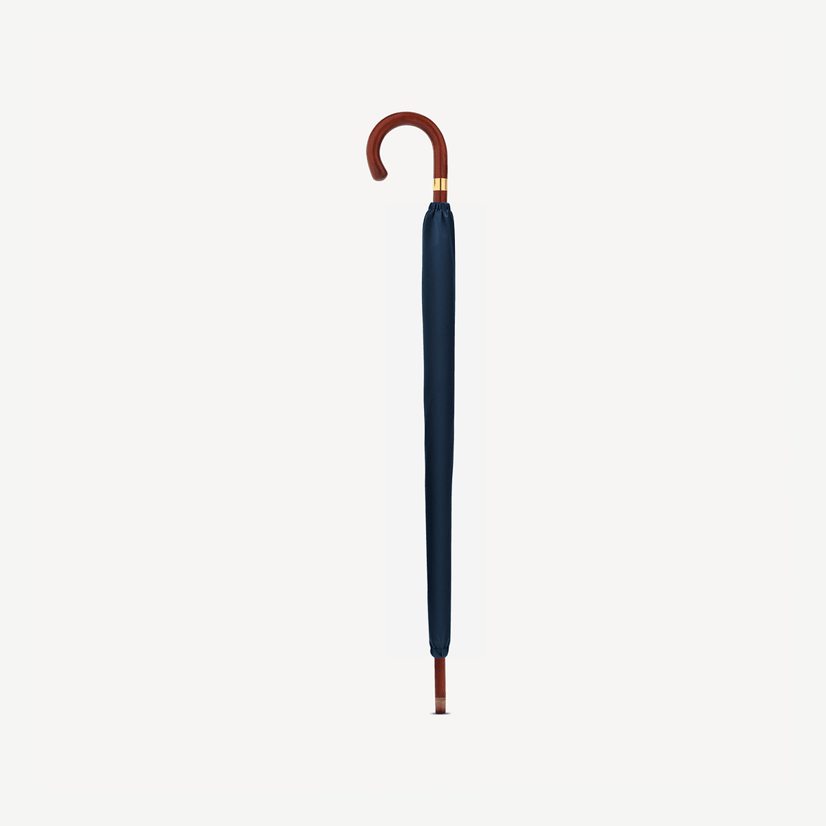 Men's Stripped Cherry Umbrella - Dark Navy - Swaine Group Ltd