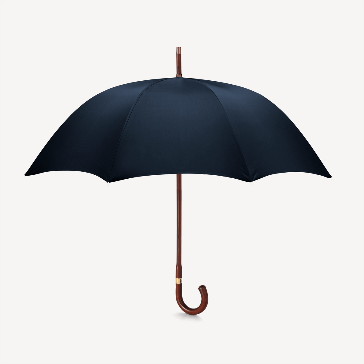 Men's Stripped Cherry Umbrella - Dark Navy - Swaine Group Ltd