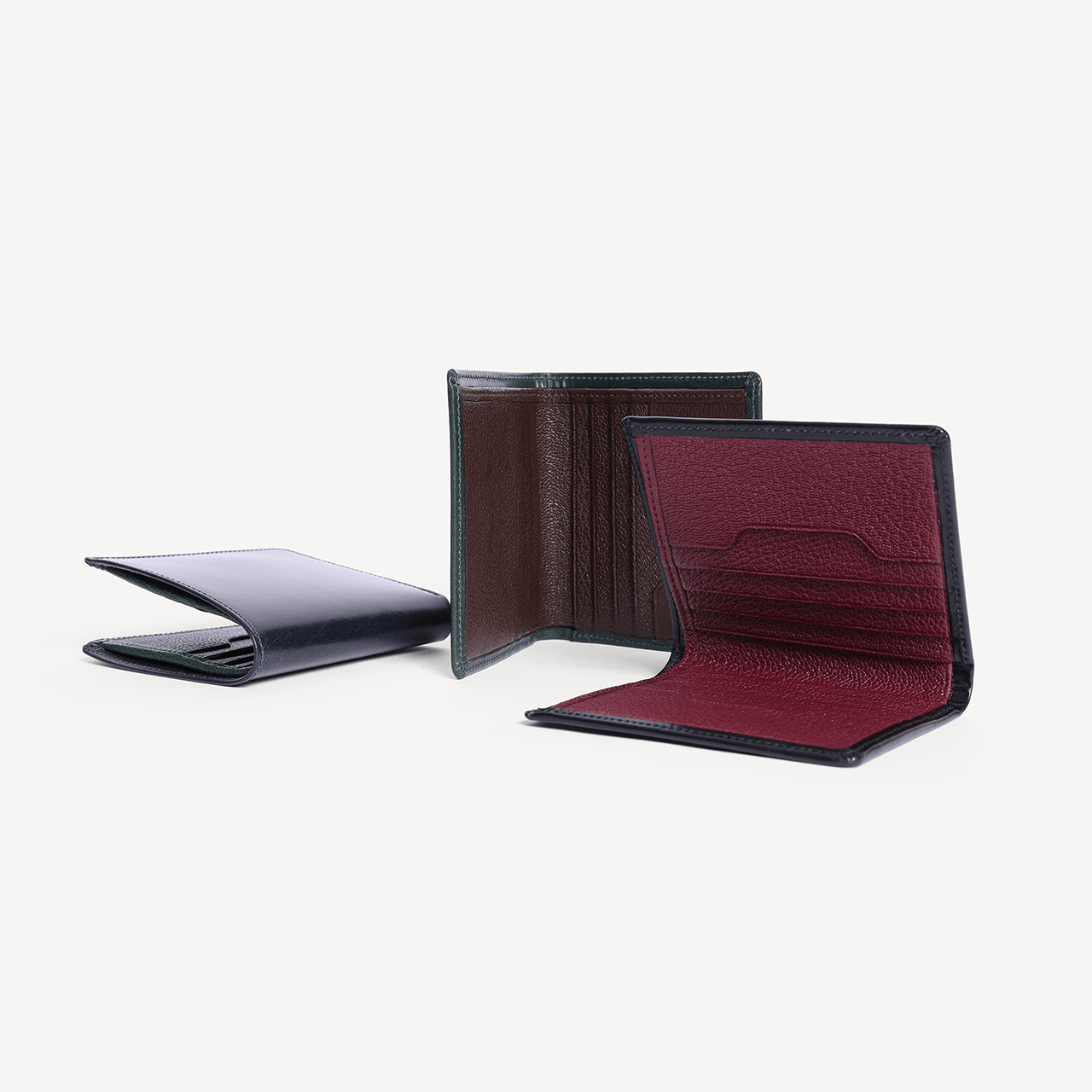 Bridle Compact Wallet - Jaguar Green - Swaine Group Ltd