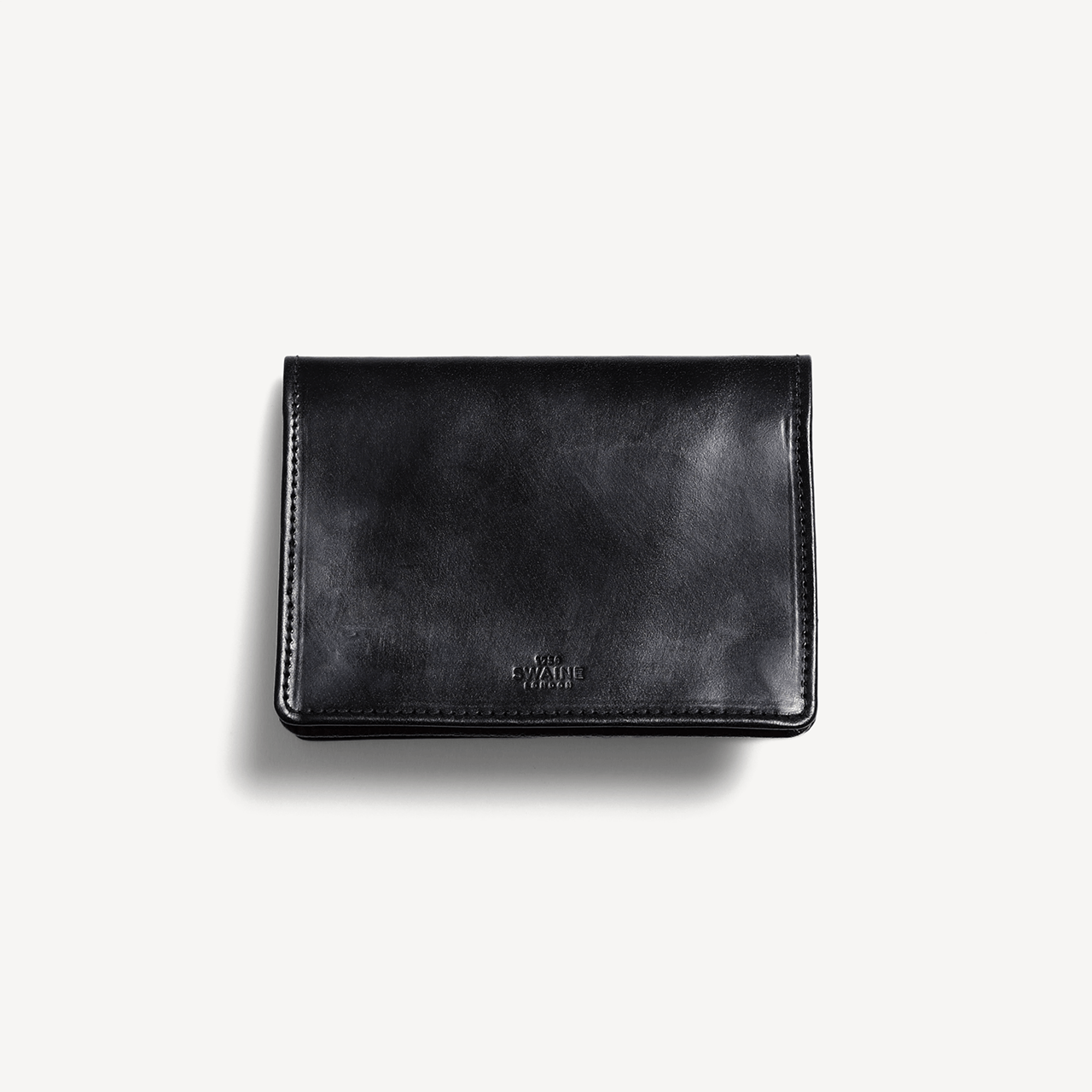 Bridle Business Card Case - Black - Swaine Group Ltd
