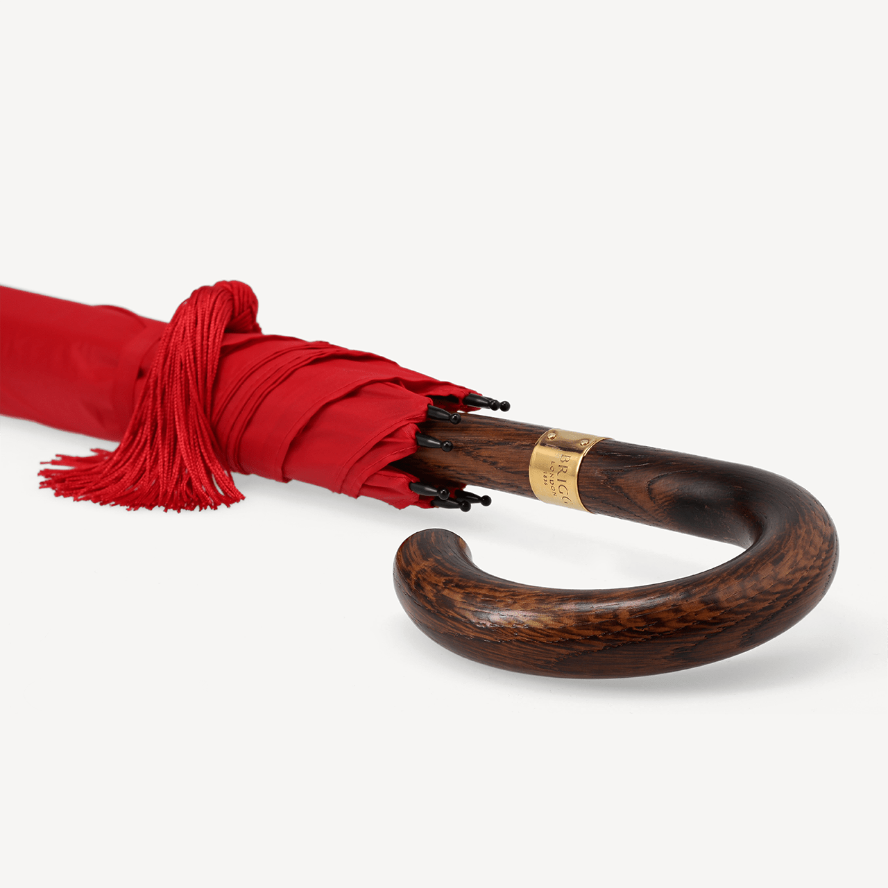 Limited Edition Oak Umbrella with Tassel - Swaine Group Ltd