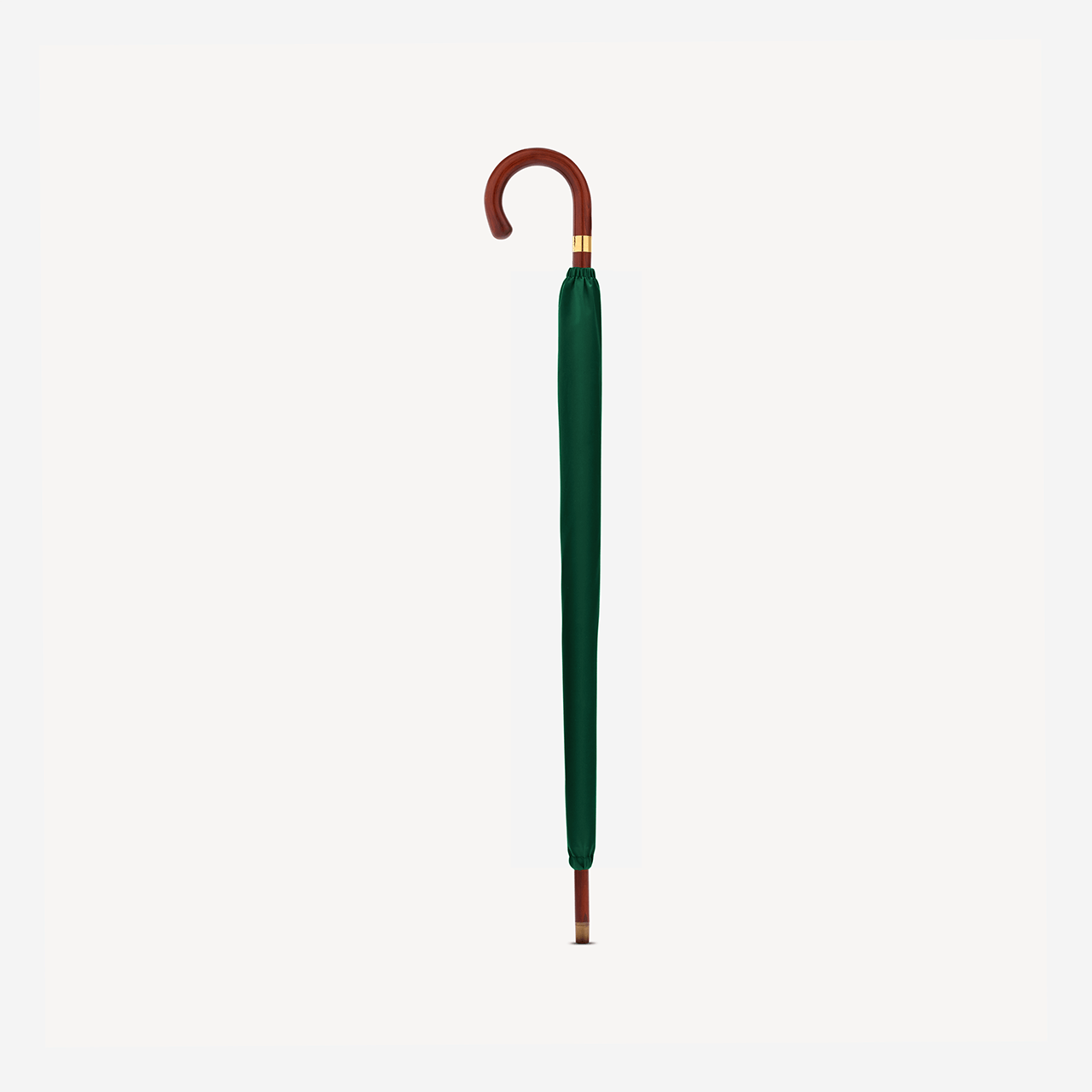 Stripped Cherry Umbrella for Men - Jaguar Green - Swaine Group Ltd