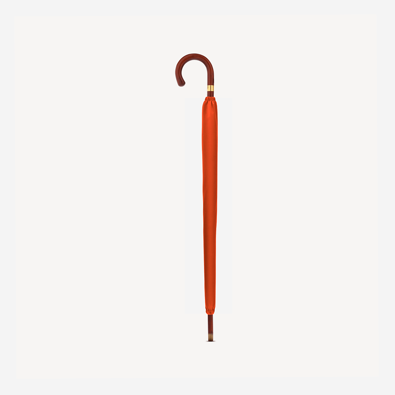 Stripped Cherry Umbrella for Men - Orange - Swaine Group Ltd
