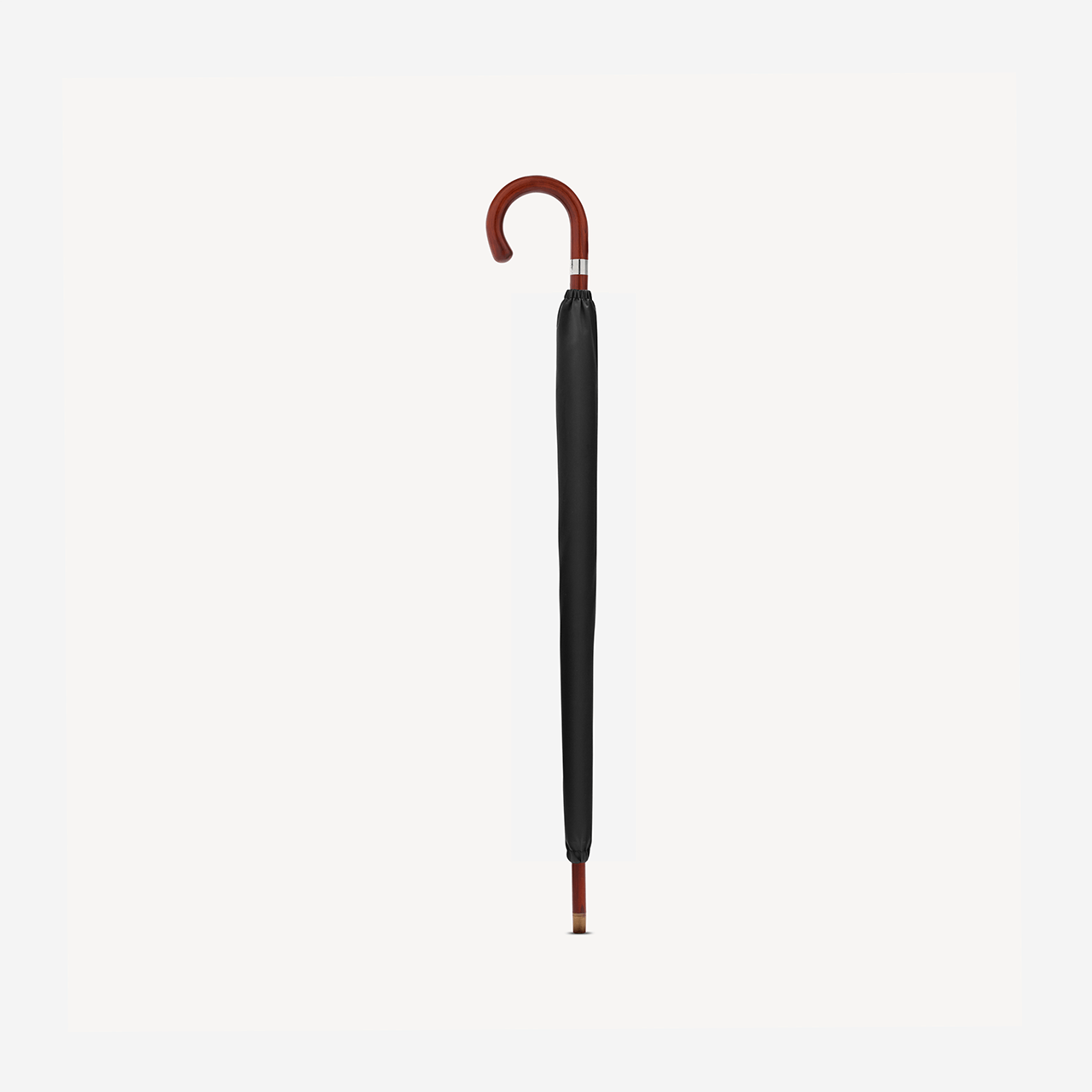 Stripped Cherry Umbrella for Women - Black - Swaine Group Ltd