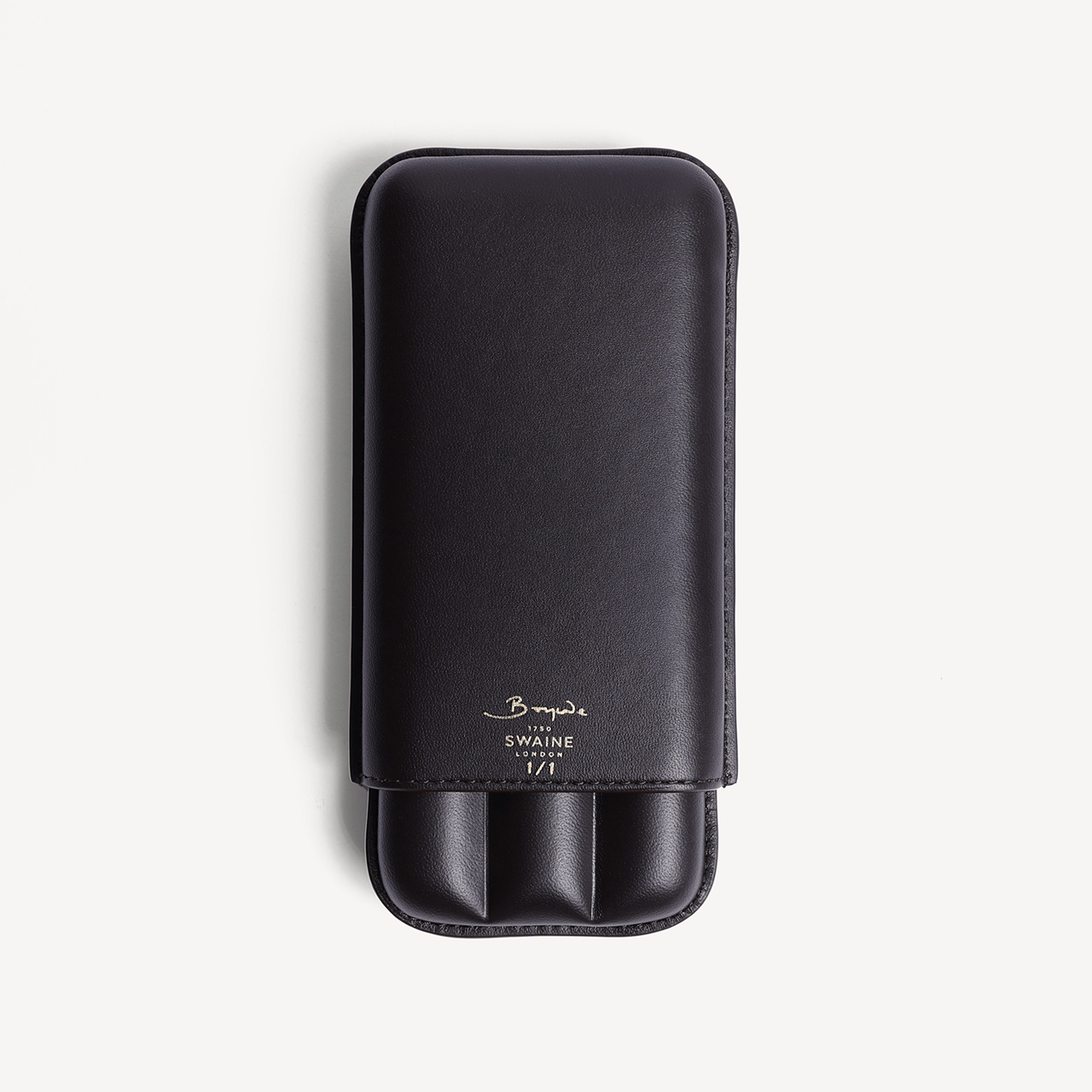 Hand Painted Cigar Case - Black - Swaine Group Ltd