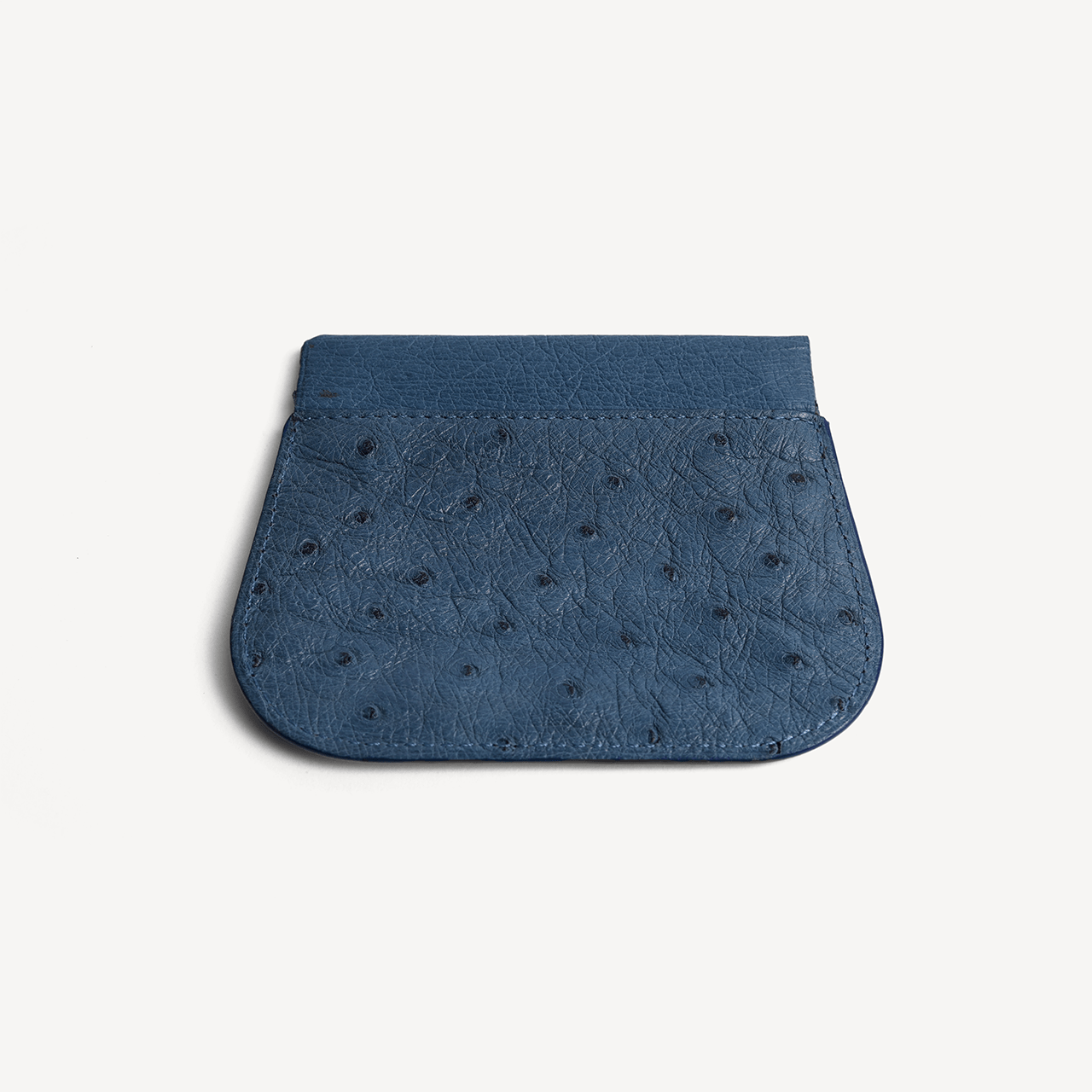 Ostrich Coin 1cc Purse - Blue - Swaine Group Ltd