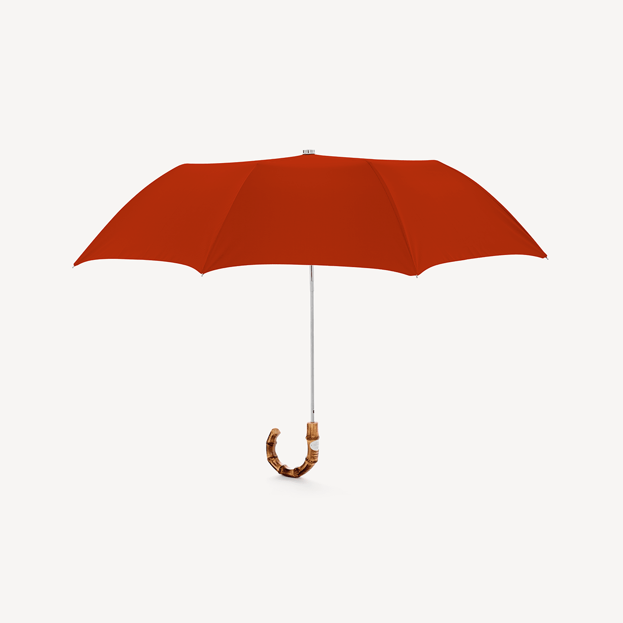 Collapsible Umbrella with Whangee Handle - Copper - Swaine Group Ltd