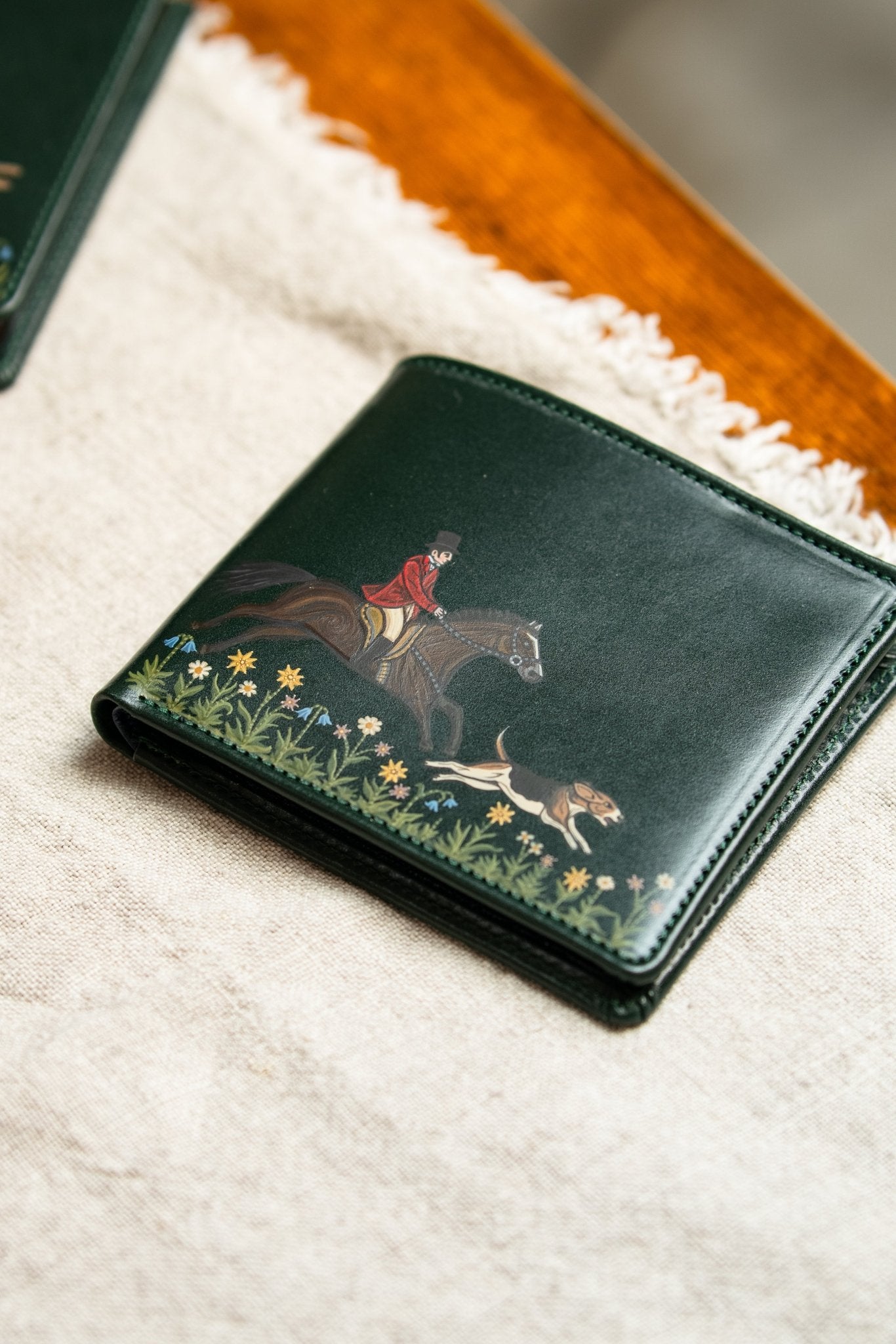 Diana's Billfold Wallet - Jaguar Green - Swaine Group Ltd