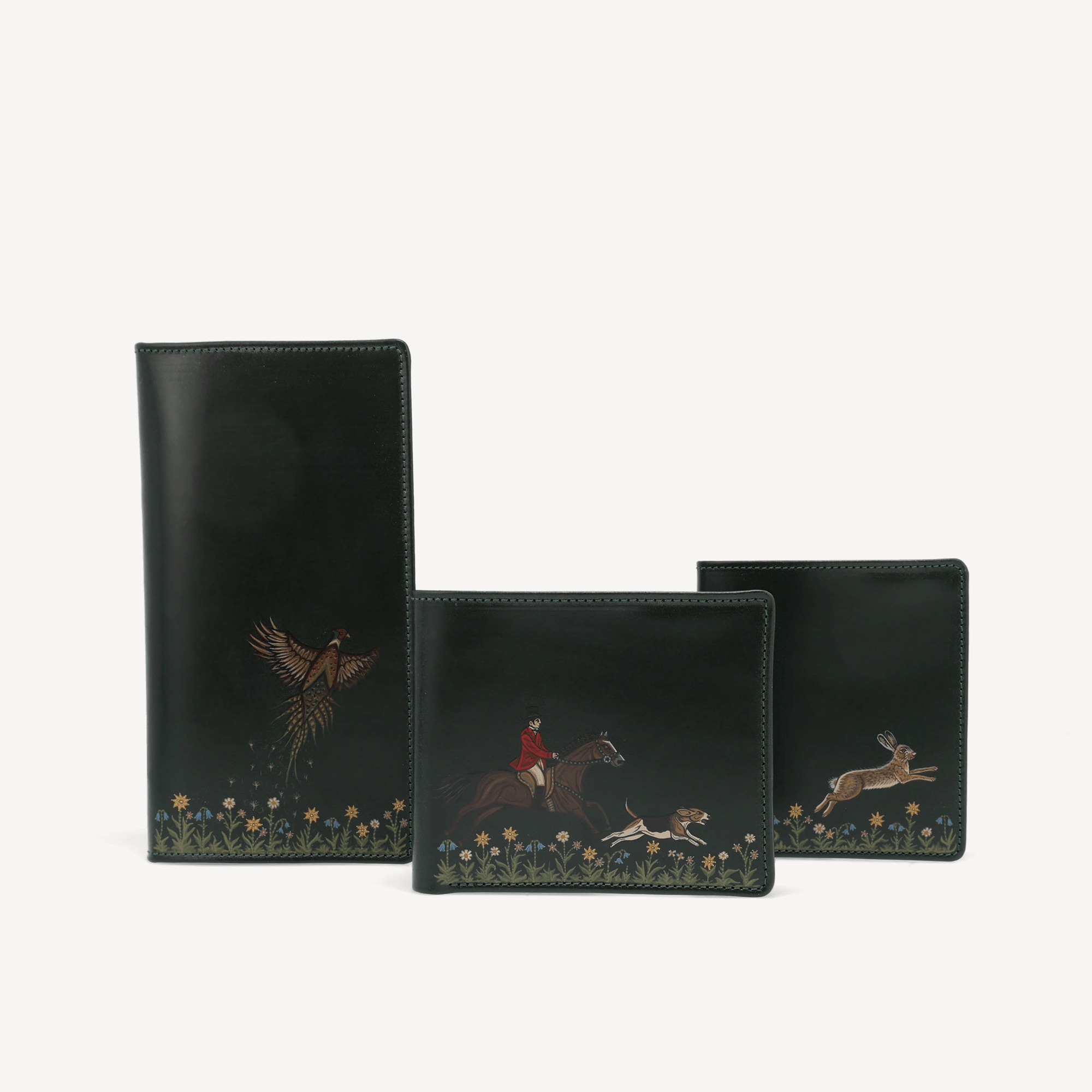 Diana's Billfold Wallet - Jaguar Green - Swaine Group Ltd