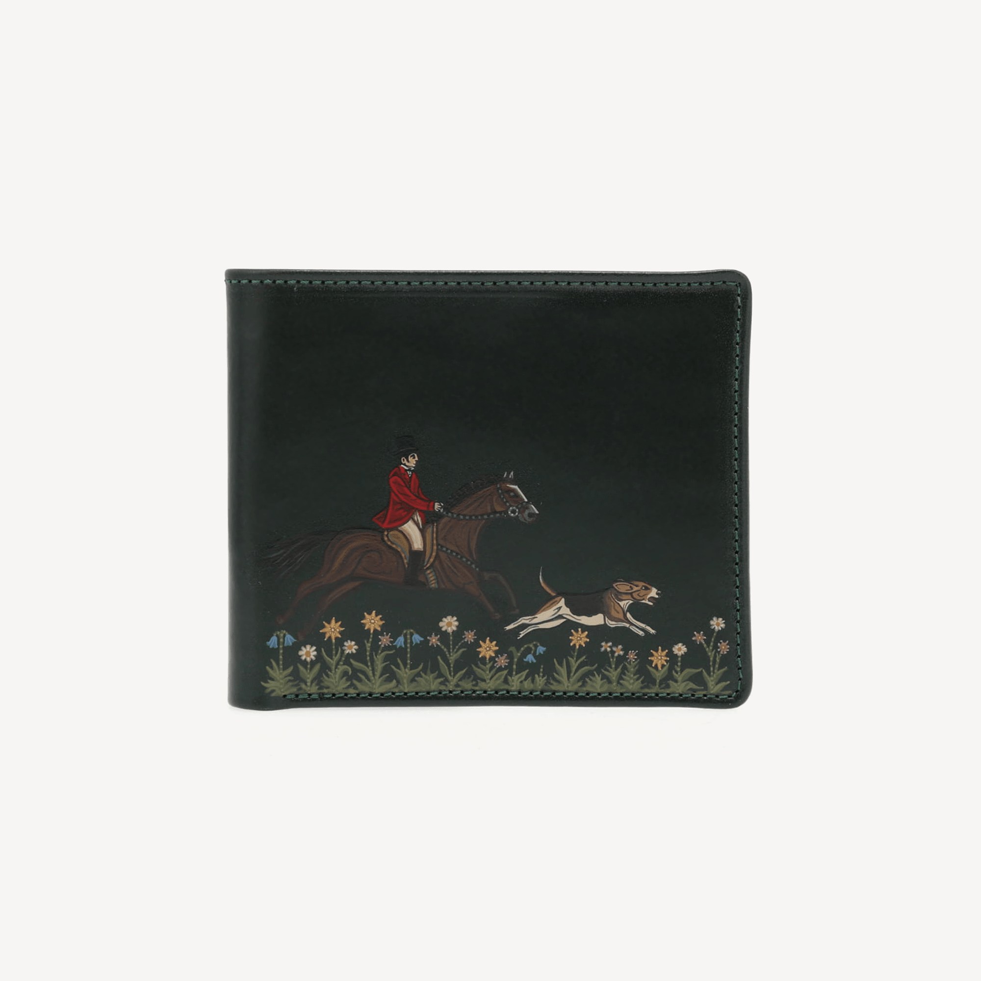 Diana's Billfold Wallet - Jaguar Green - Swaine Group Ltd
