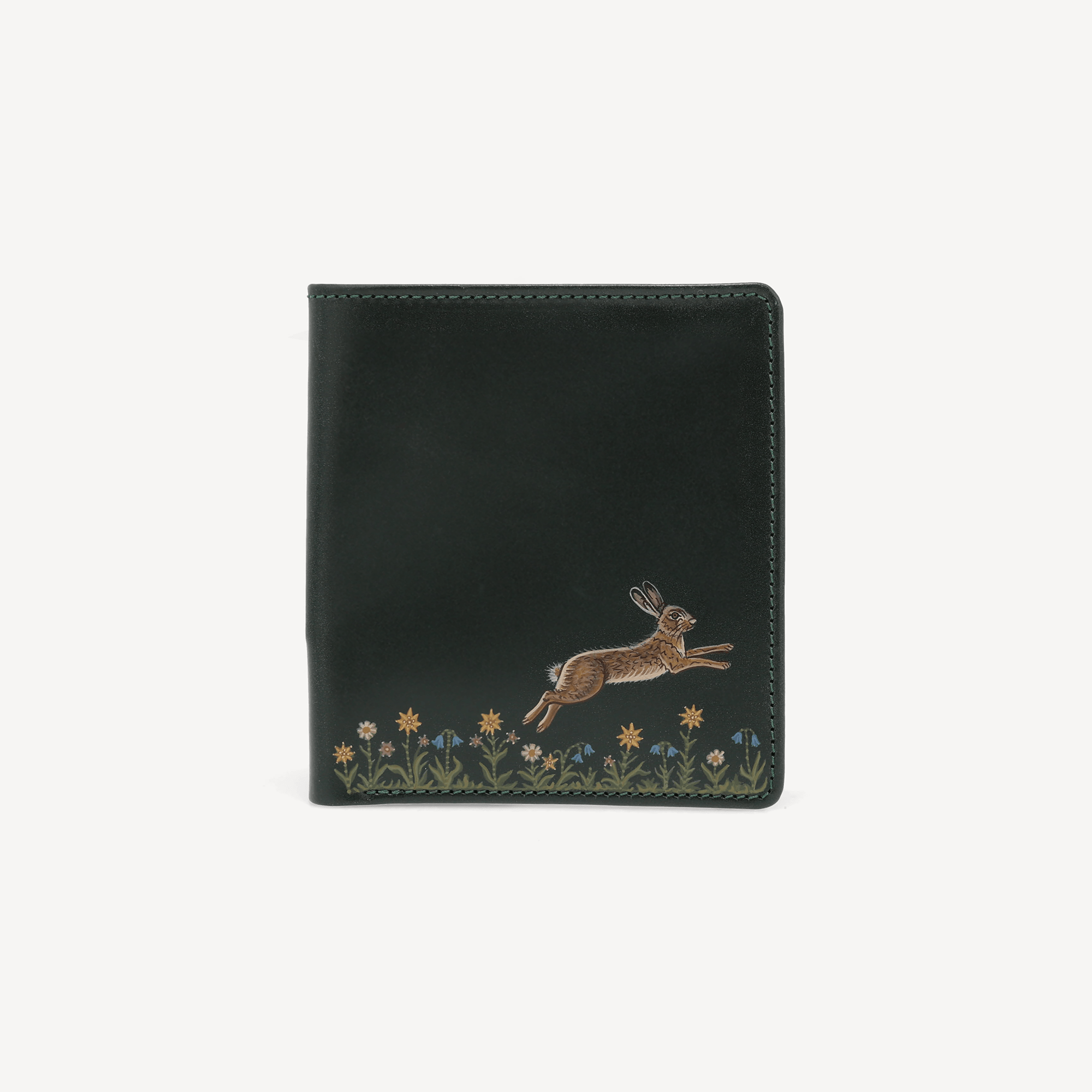 Diana's Compact Wallet - Jaguar Green - Swaine Group Ltd