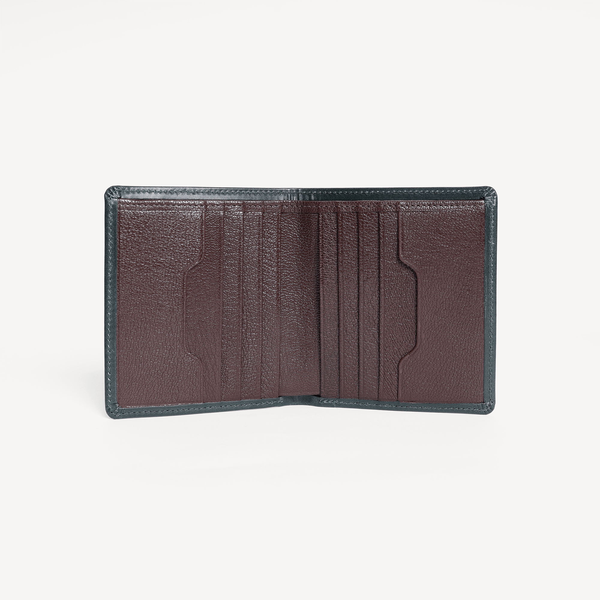 Diana's Compact Wallet - Jaguar Green - Swaine Group Ltd