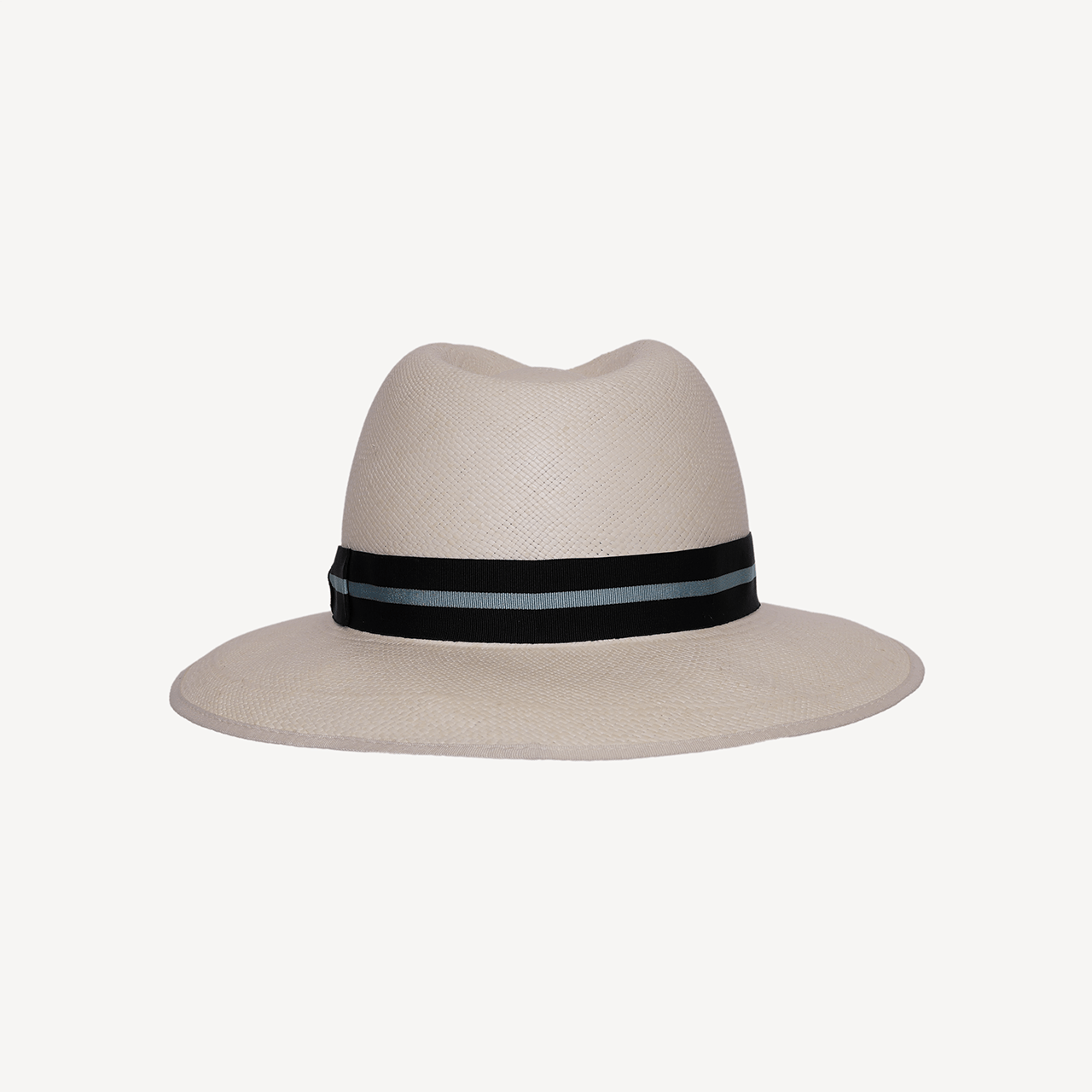 Esplanade Panama - Striped Navy & Light Blue Band - Swaine Group Ltd