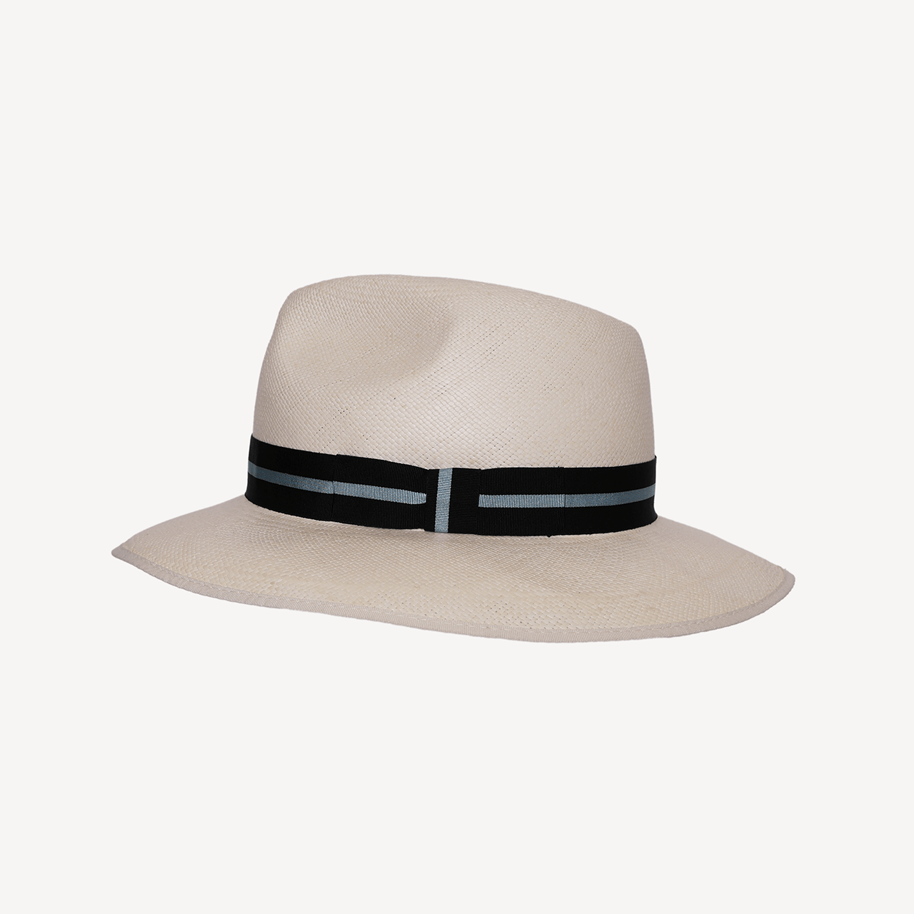 Esplanade Panama - Striped Navy & Light Blue Band - Swaine Group Ltd