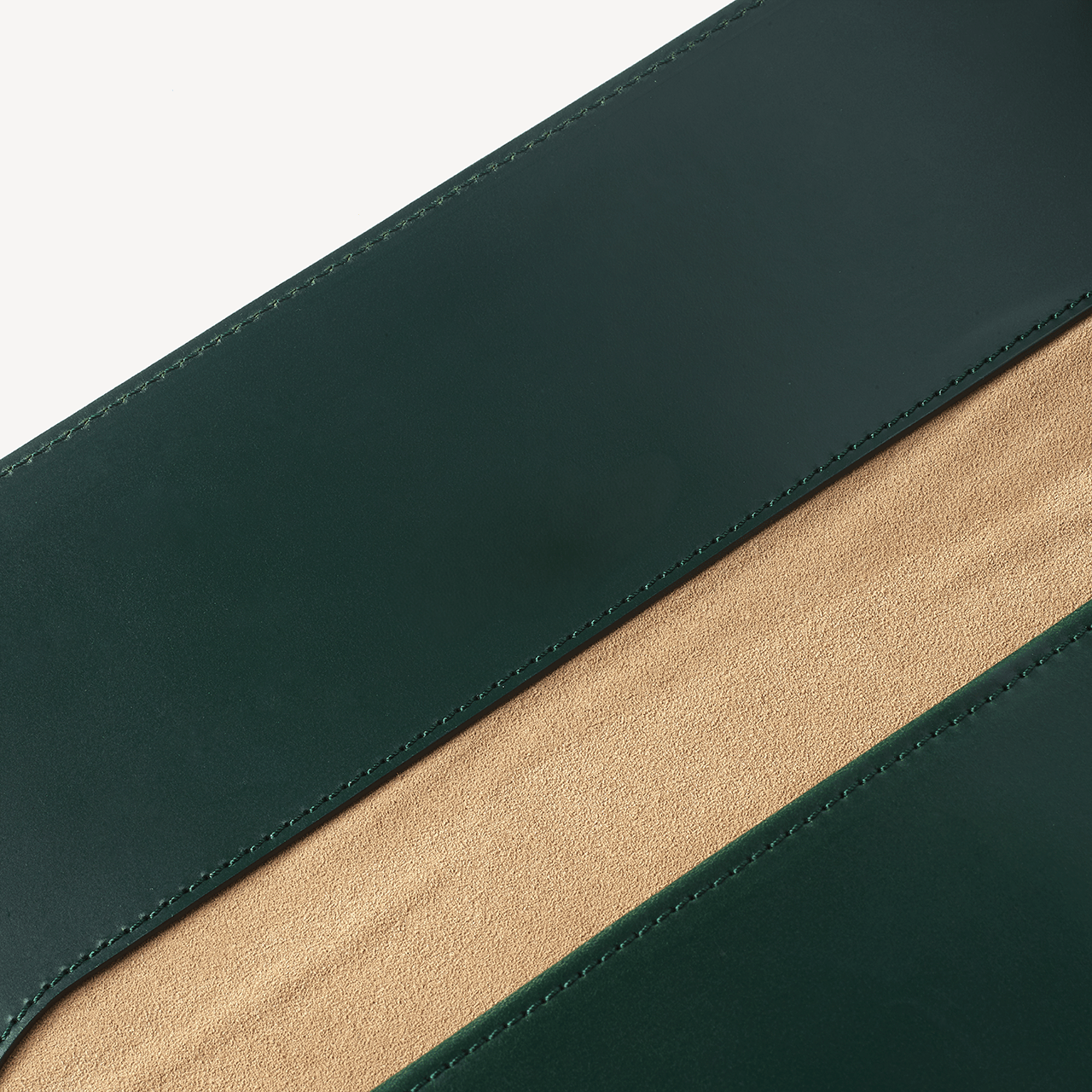 Eton Document Holder - Jaguar Green with Beige lining - Swaine Group Ltd