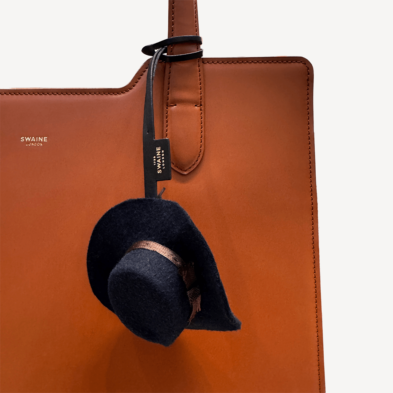 Mini Hat Charm in Mustard - Swaine Group Ltd