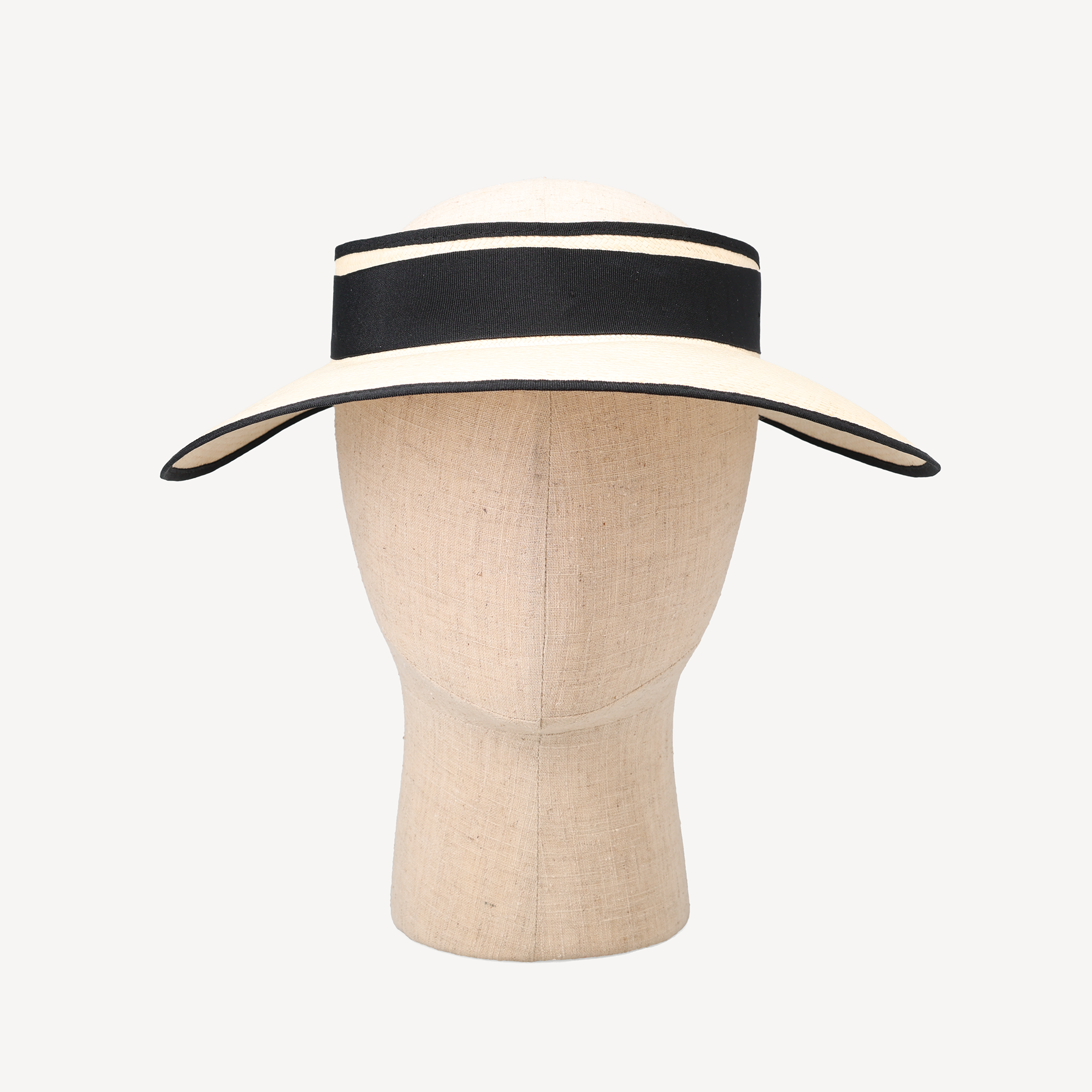 Visor - Natural Straw