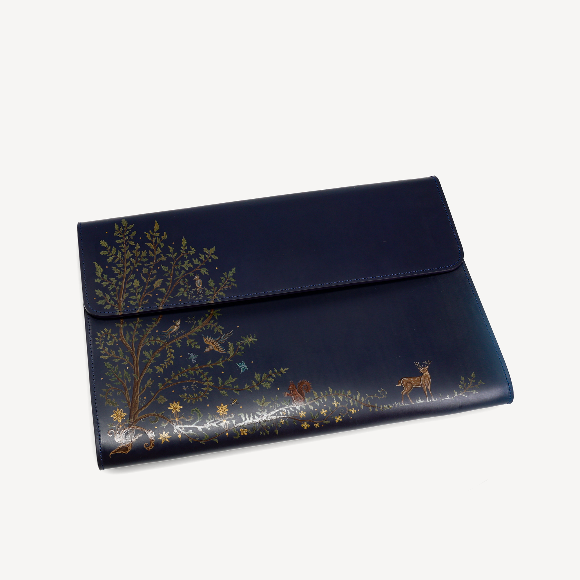 Diana's Eton Folio - Navy [one of a kind]