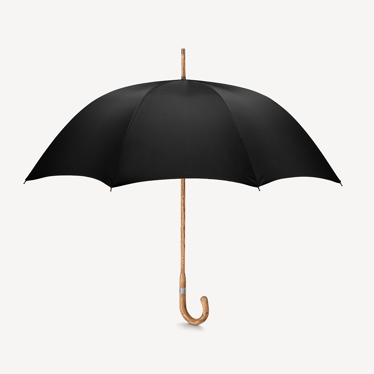 Hickory Umbrella for Men - Black - Swaine Group Ltd