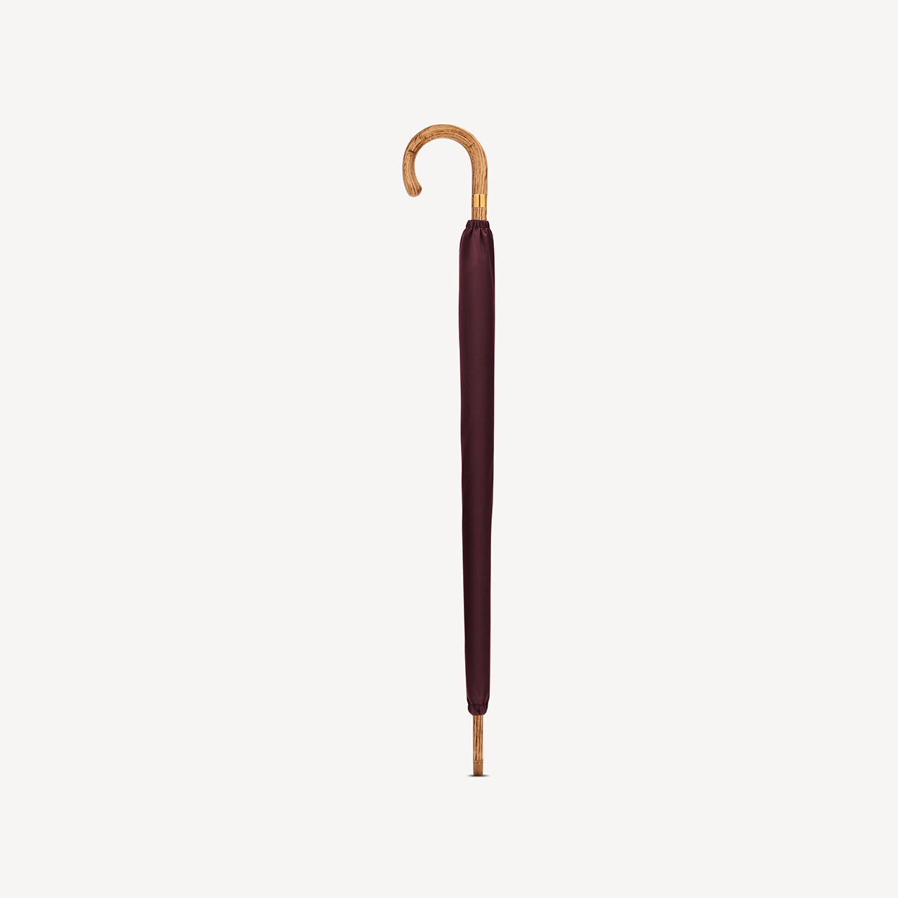 Hickory Umbrella for Men - Burgundy - Swaine Group Ltd