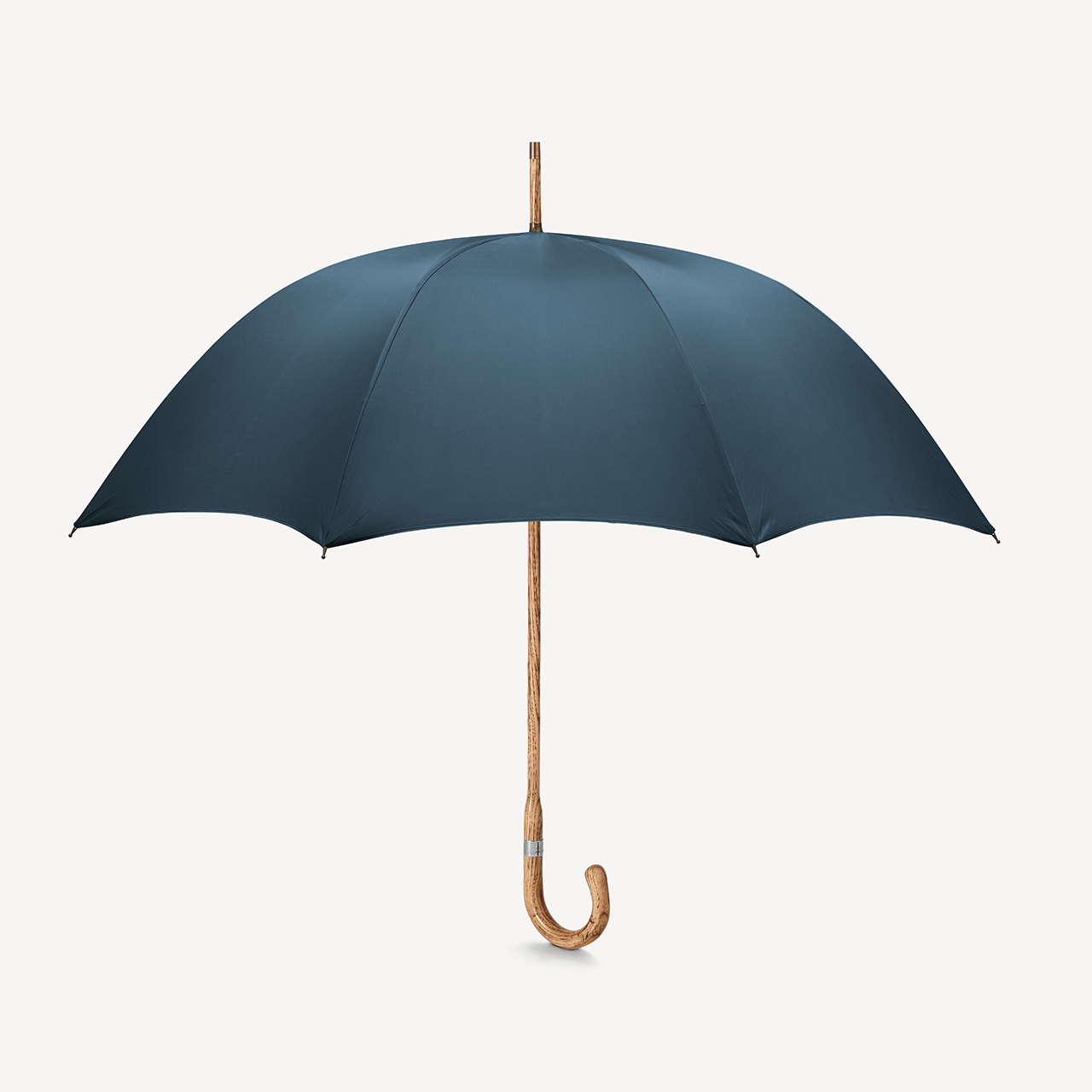 Hickory Umbrella for Men - French Navy - Swaine Group Ltd