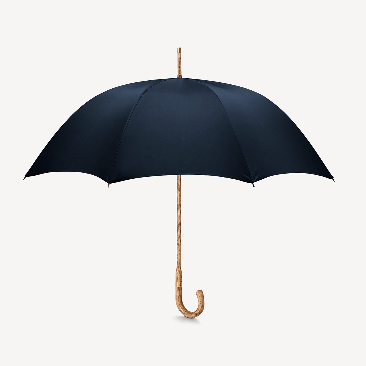 Hickory Umbrella for Men - Dark Navy - Swaine Group Ltd