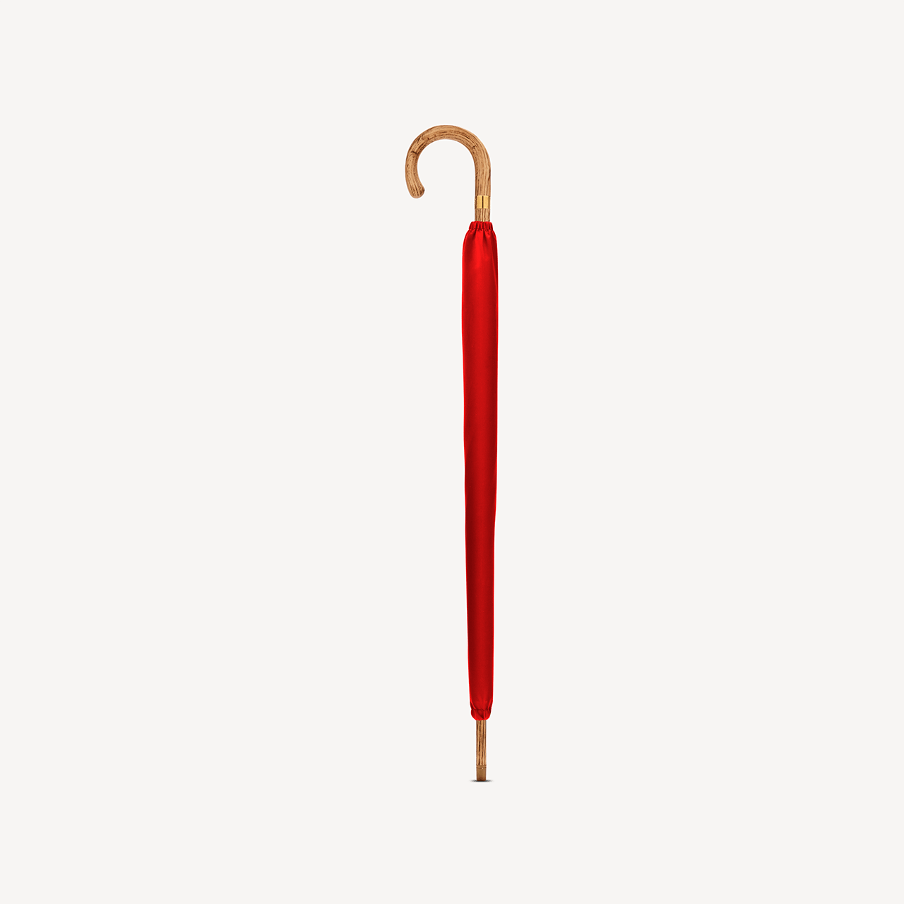 Hickory Umbrella for Men - Red - Swaine Group Ltd