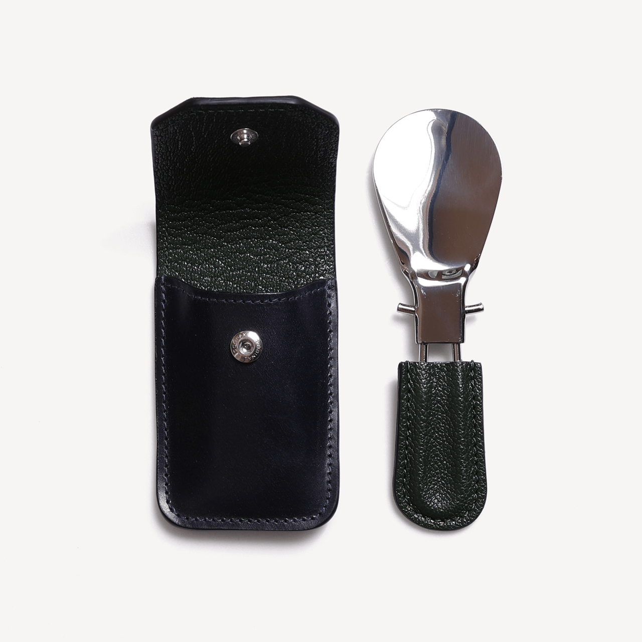 Bridle Key Fob Shoe Lift - Navy - Swaine Group Ltd
