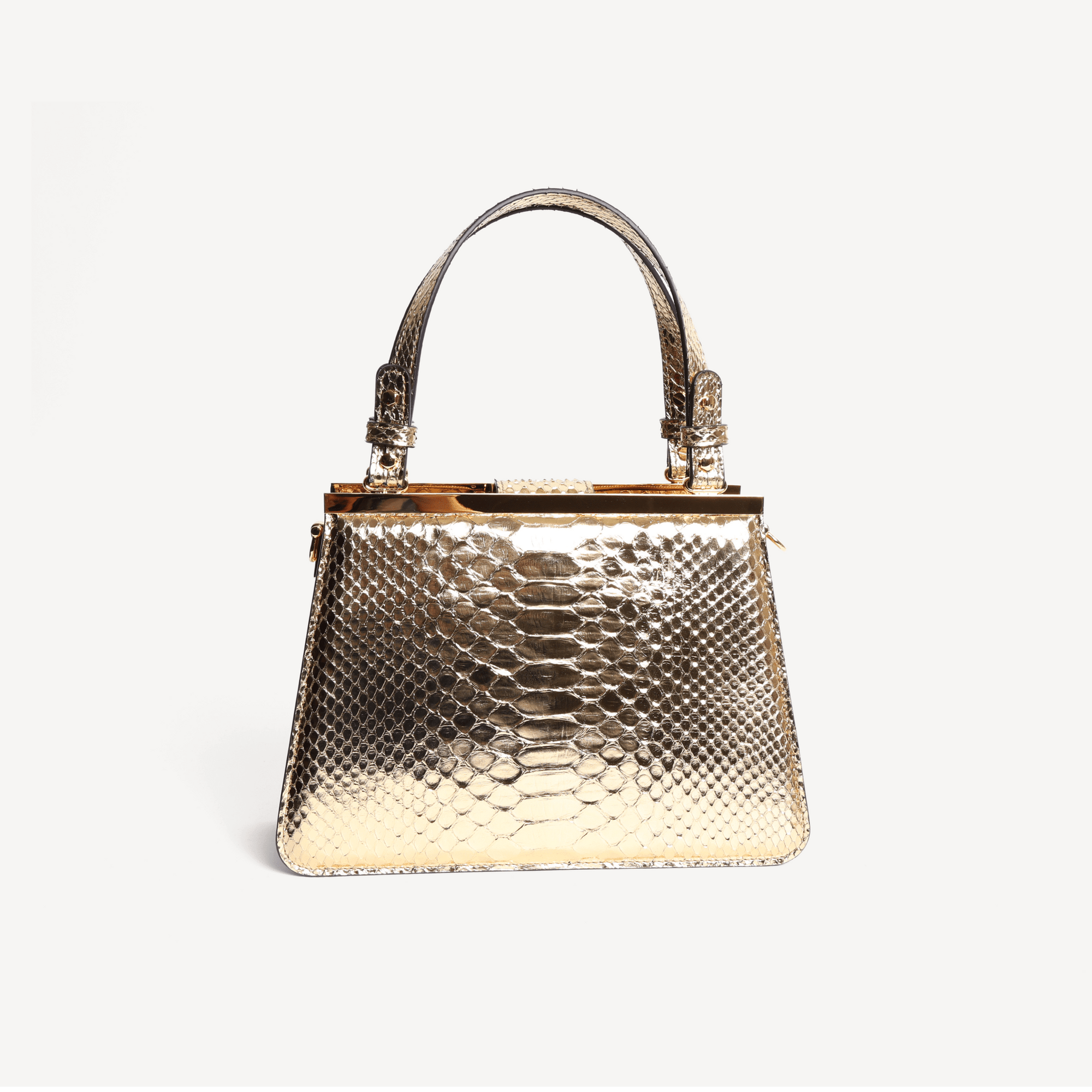 Limited Edition Margot in Python Leather - Gold - Swaine Group Ltd