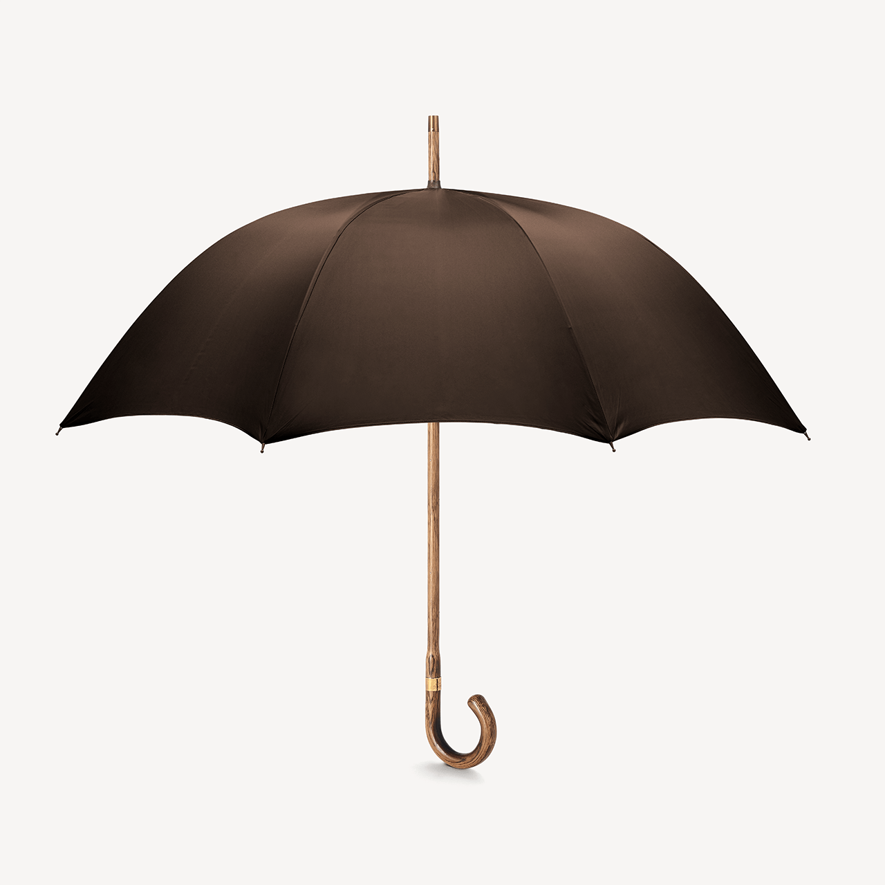 Oak Umbrella for Men - Brown - Swaine Group Ltd