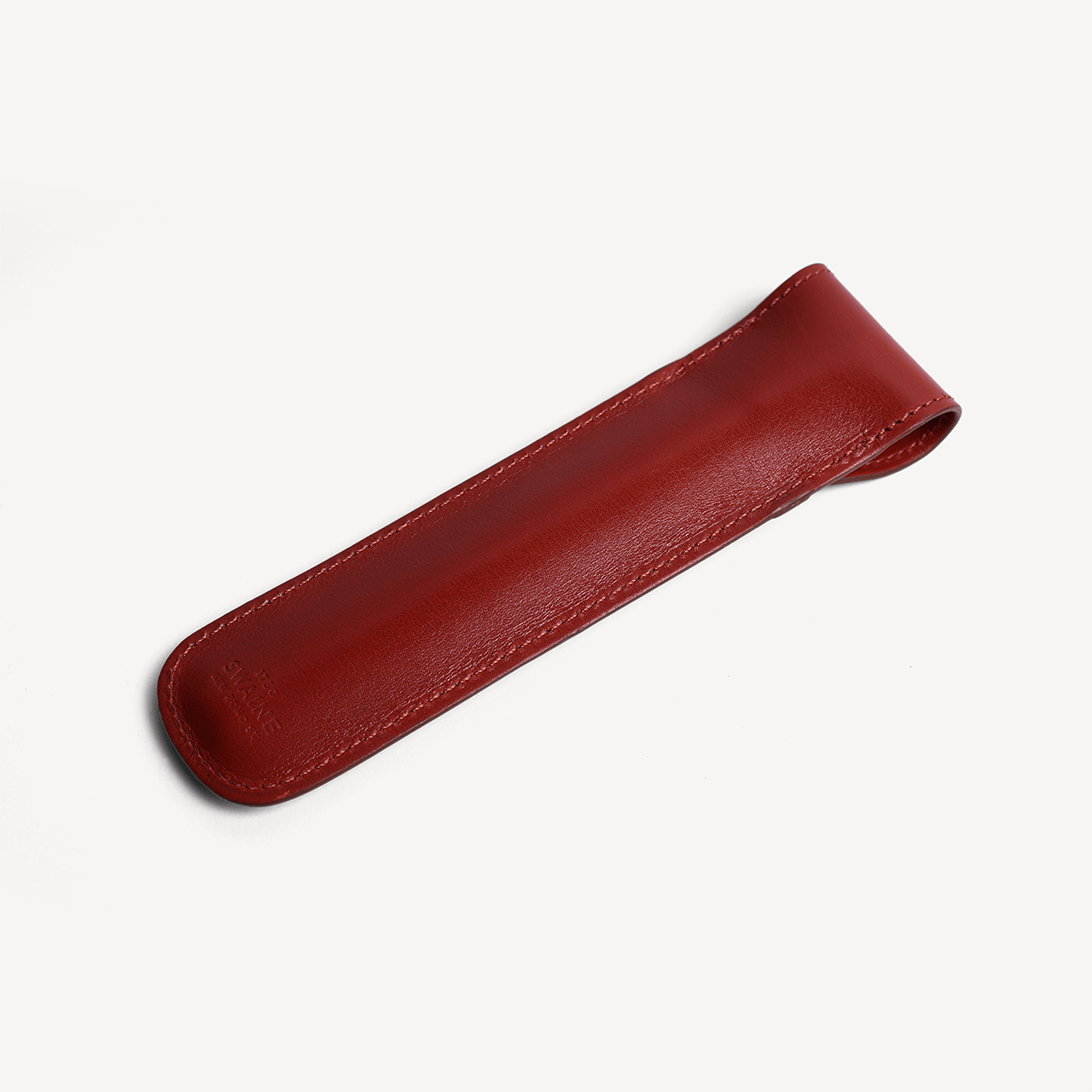 One Pen Case - Chestnut - Swaine Group Ltd