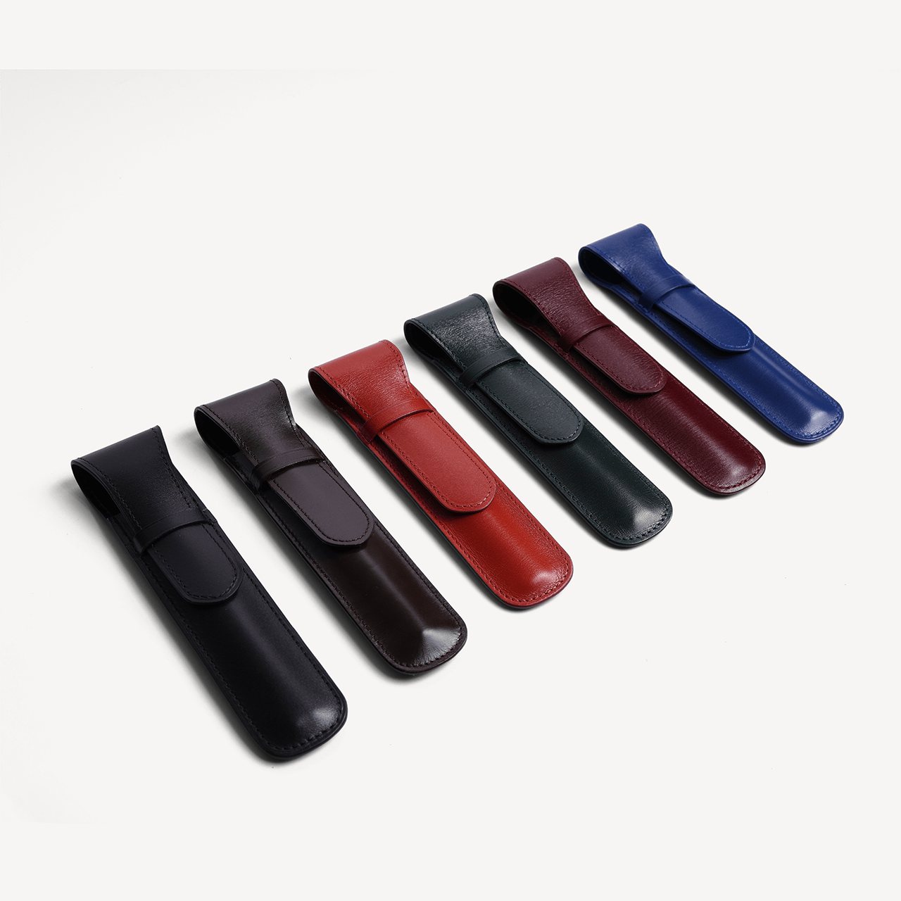 One Pen Case - Chestnut - Swaine Group Ltd