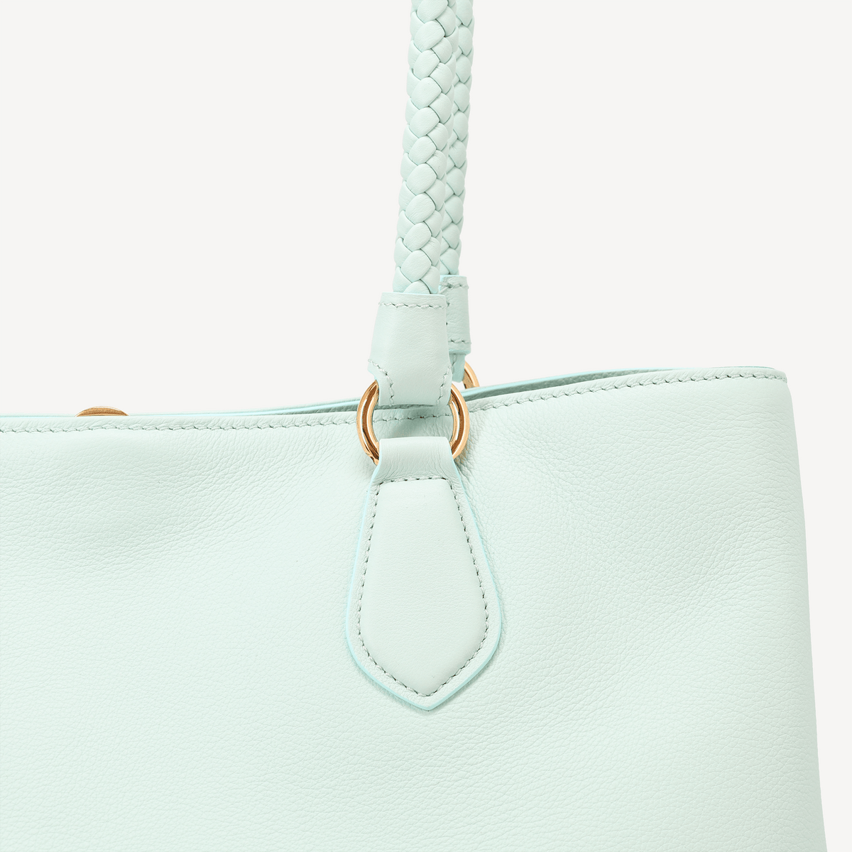 Malibu Handbag - Cloud Calf (Polished Brass) - Swaine Group Ltd