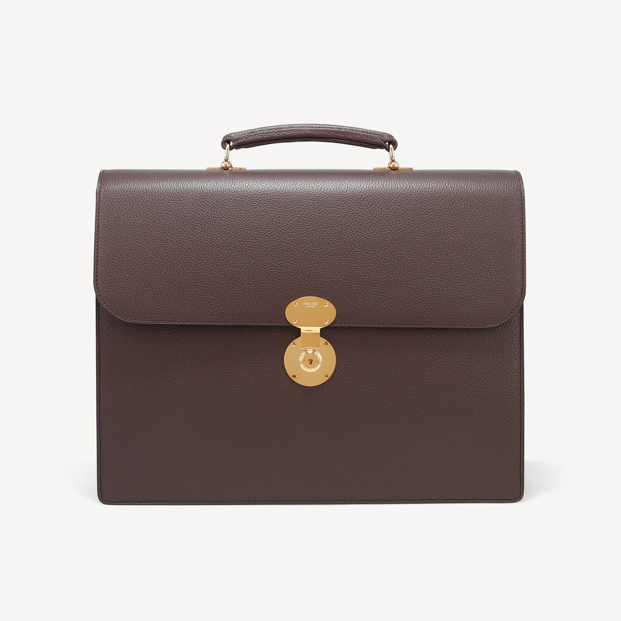 President - Brown Pebble (Sea Sand Alcantara/Gold)