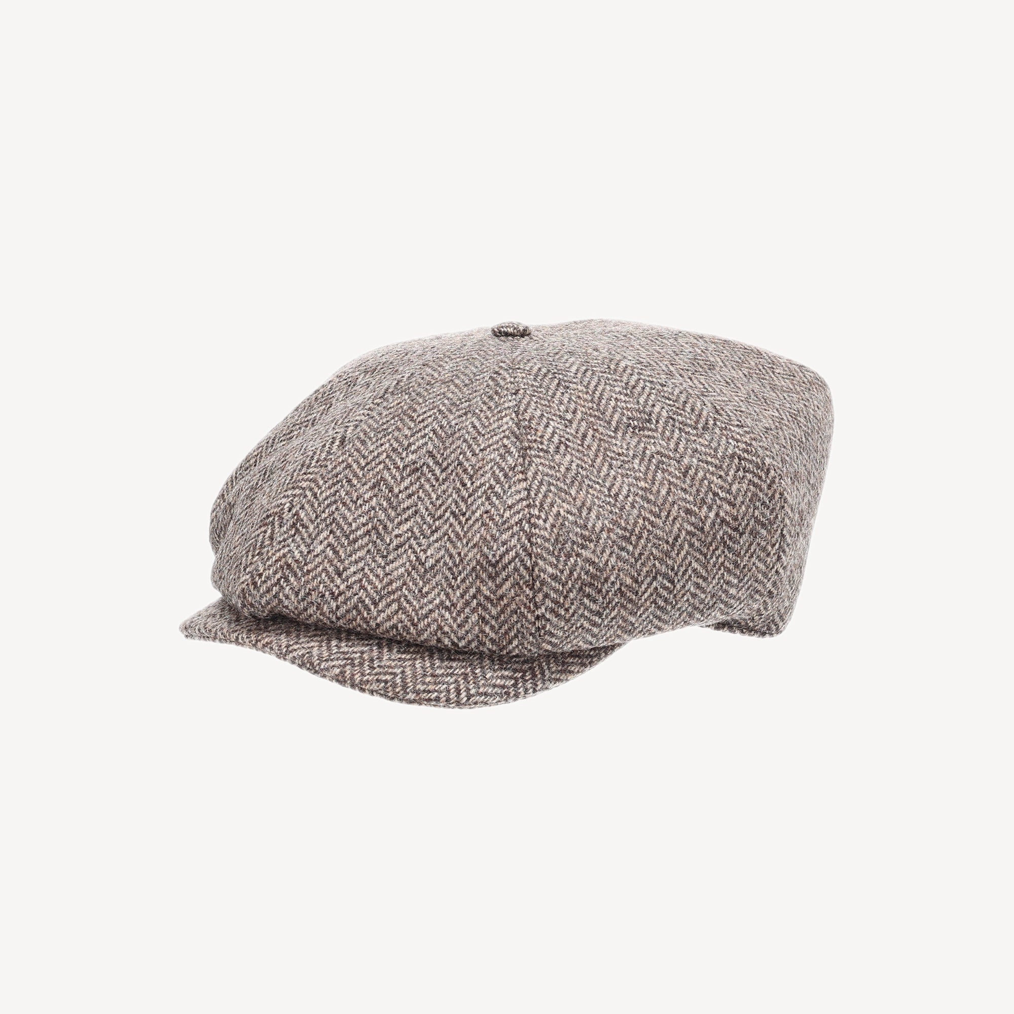 Baker Boy - Dark Grey Herringbone - Swaine Group Ltd