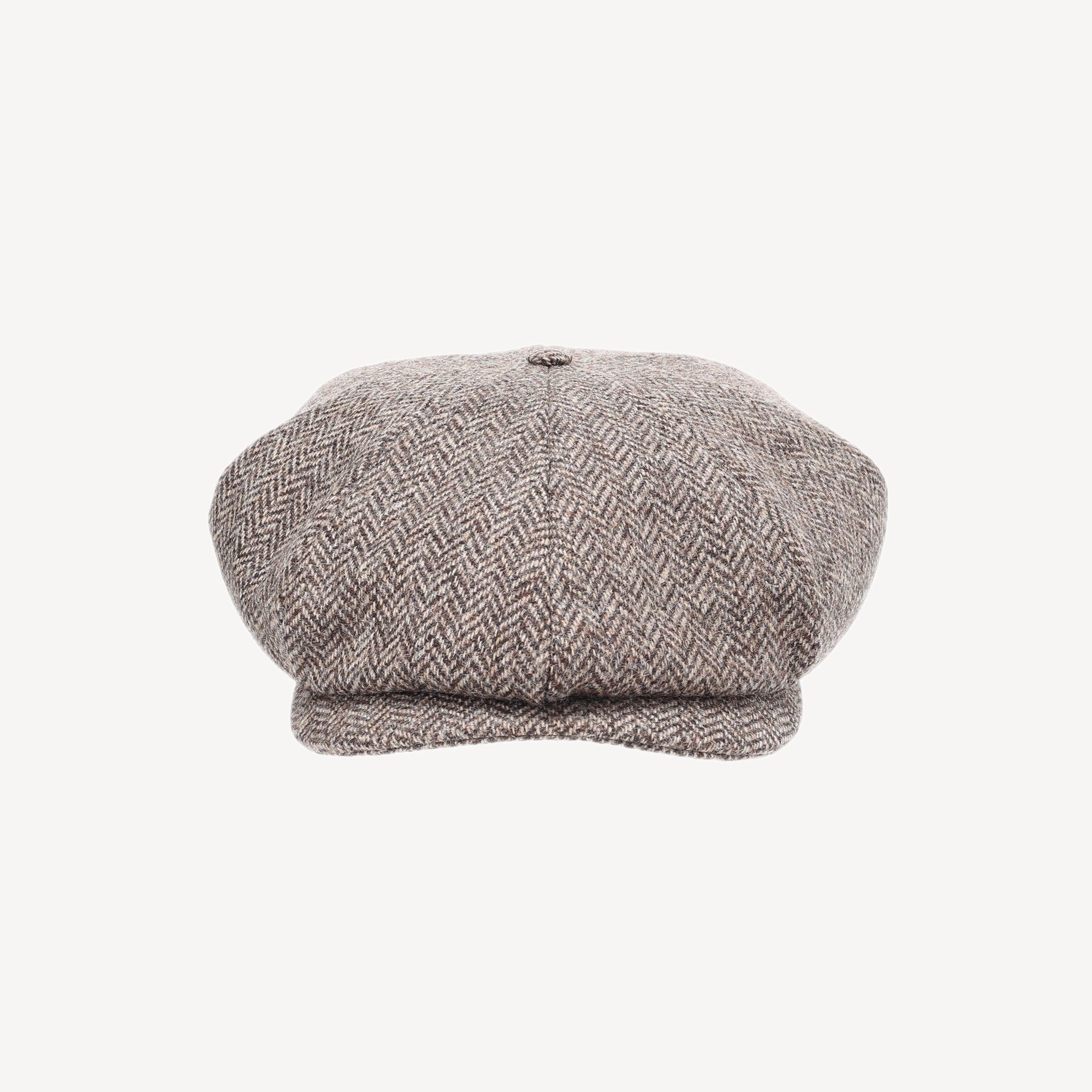 Baker Boy - Dark Grey Herringbone - Swaine Group Ltd