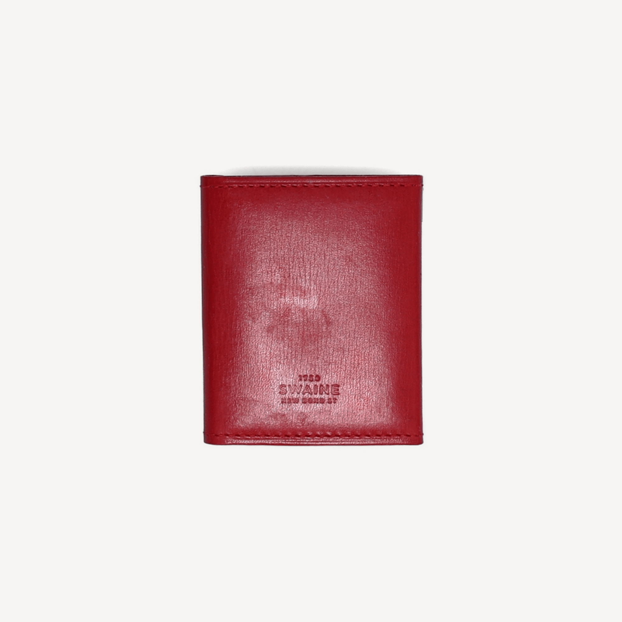 Calf 2 Photo Frame - Red (Snap Button Closure) - Swaine Group Ltd