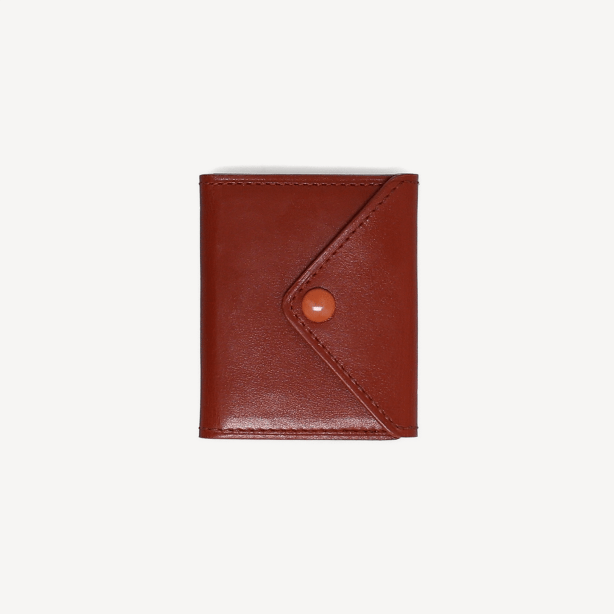 Calf 2 Photo Frame - Chestnut (Snap Button Closure) - Swaine Group Ltd