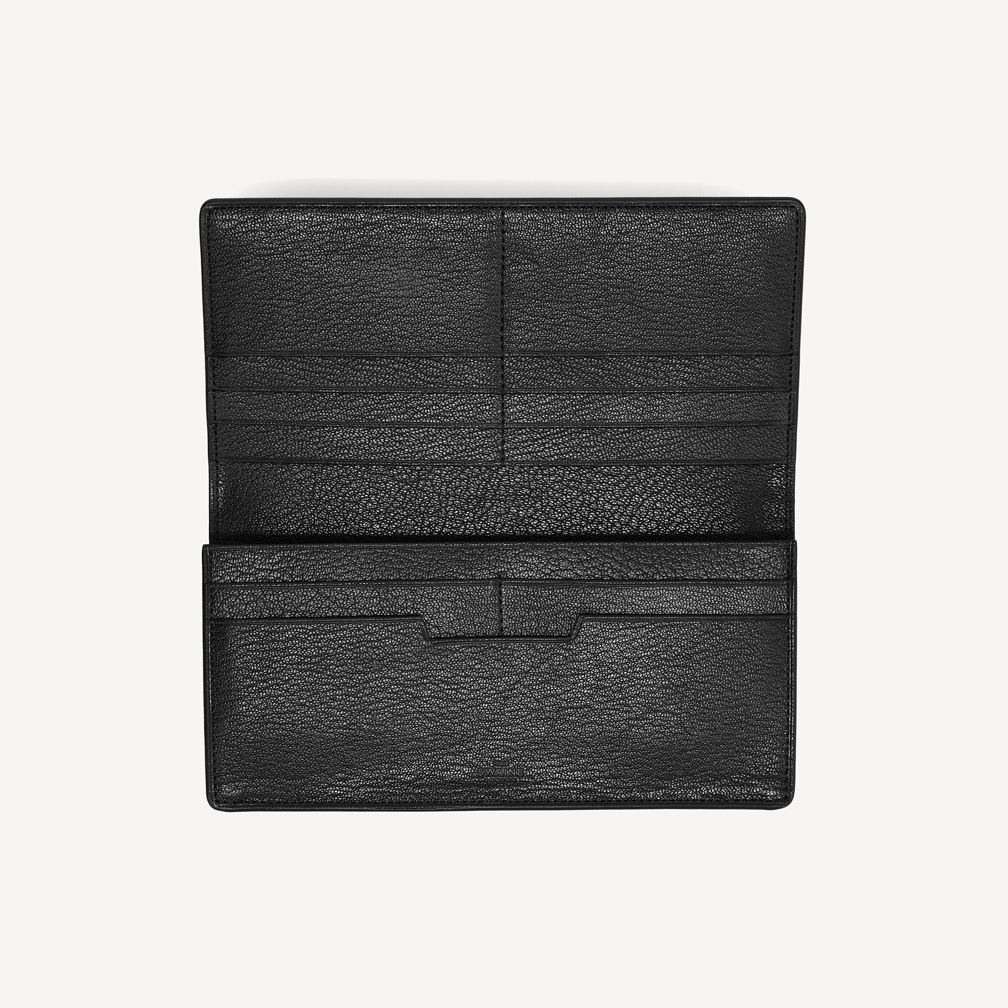 Lizard Coat Wallet - Black - Swaine Group Ltd