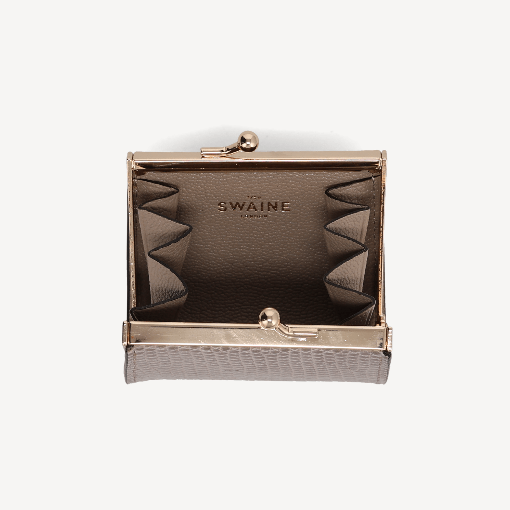 Lizard Coin Pouch - Taupe - Swaine Group Ltd