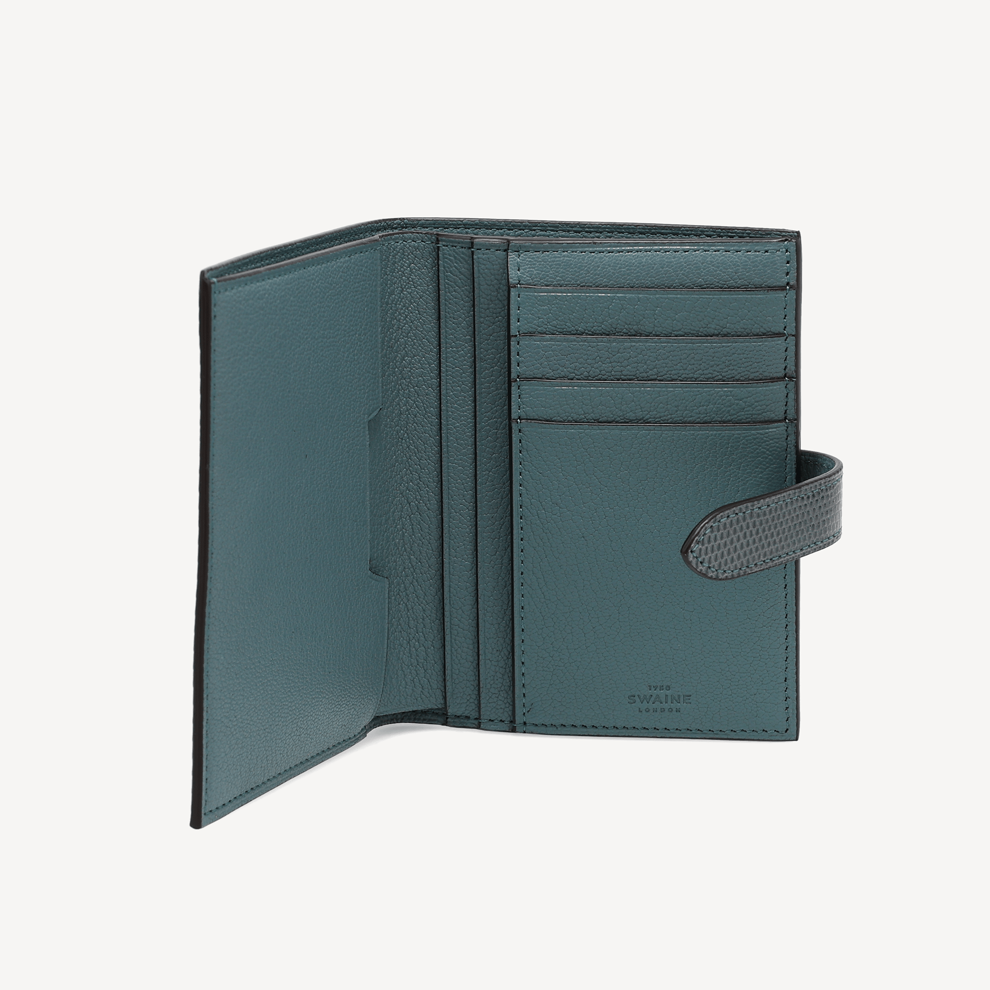 Lizard Wallet - Blue (Tab Closure) - Swaine Group Ltd