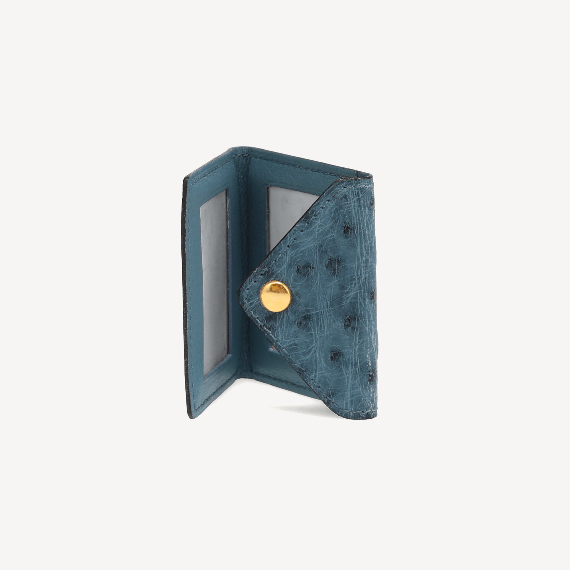 Ostrich 2 Photo Frame - Light Blue (Snap Button Closure) - Swaine Group Ltd