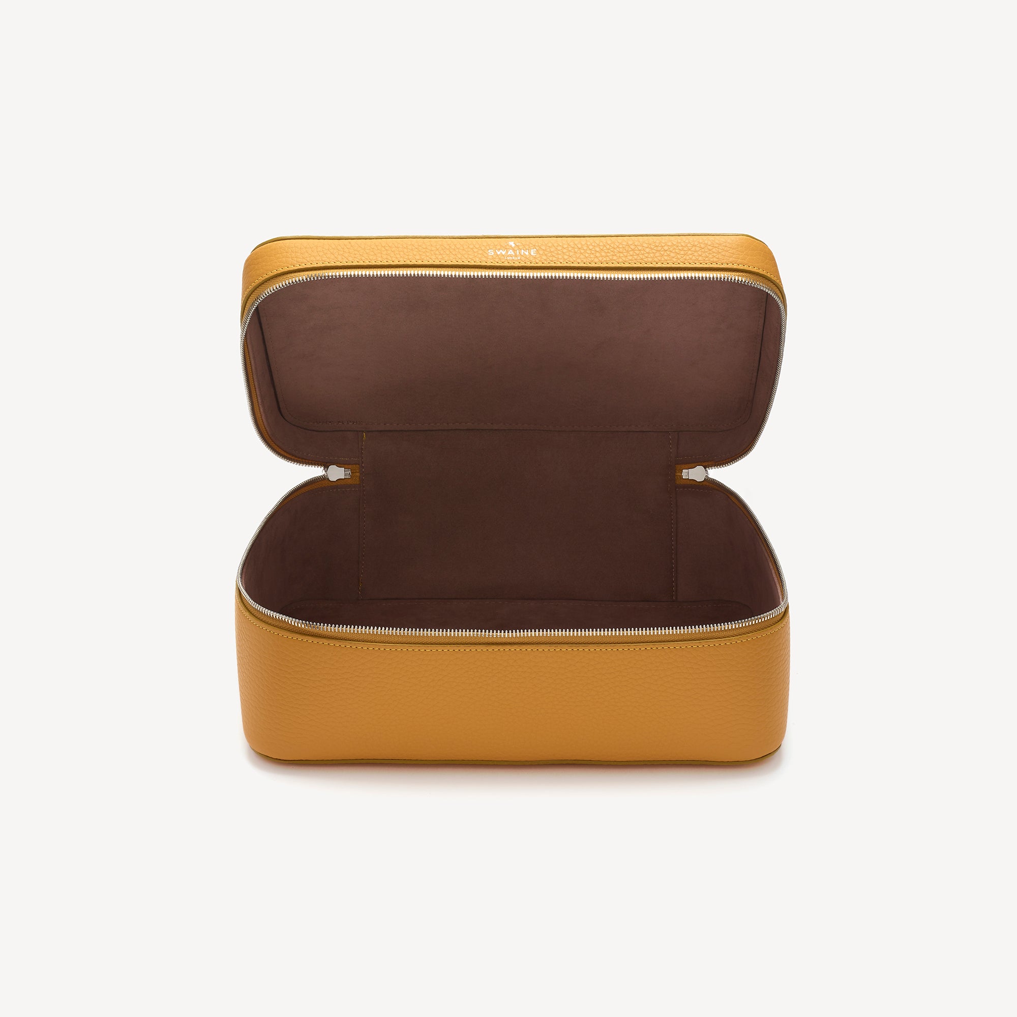 Large Vanity Case - Mustard