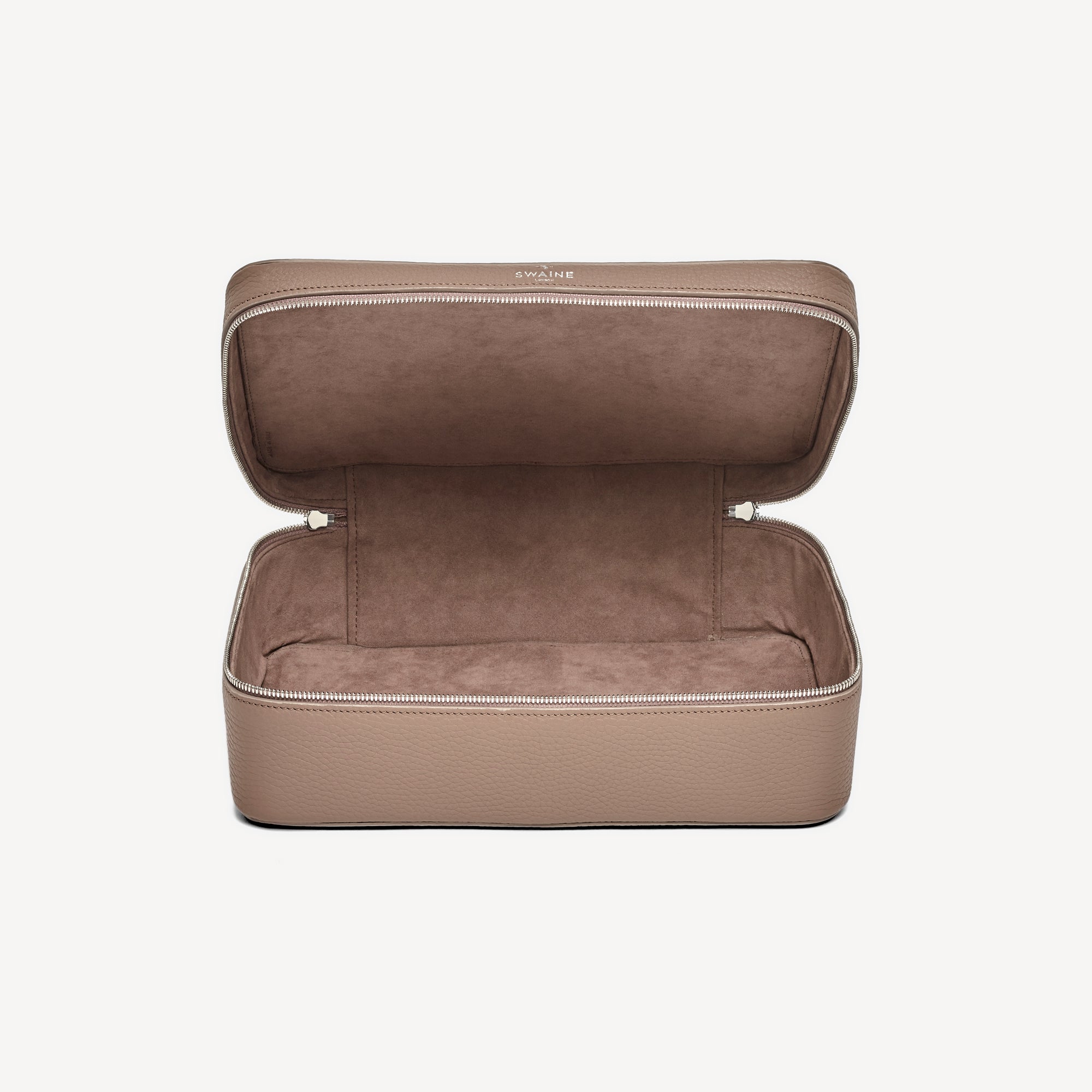 Large Vanity Case - Taupe