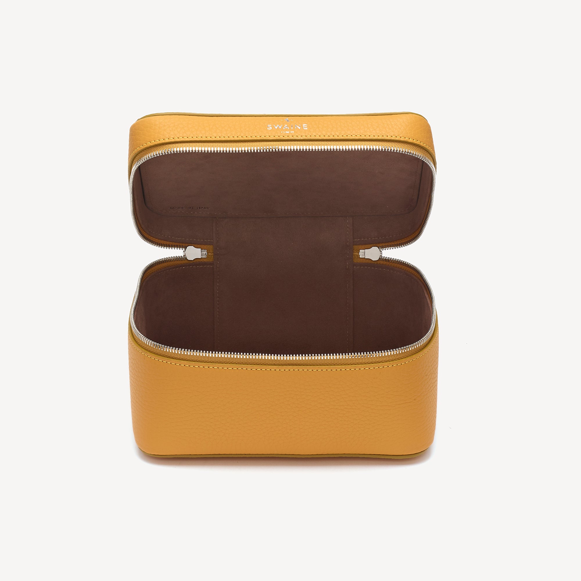 Medium Vanity Case - Mustard