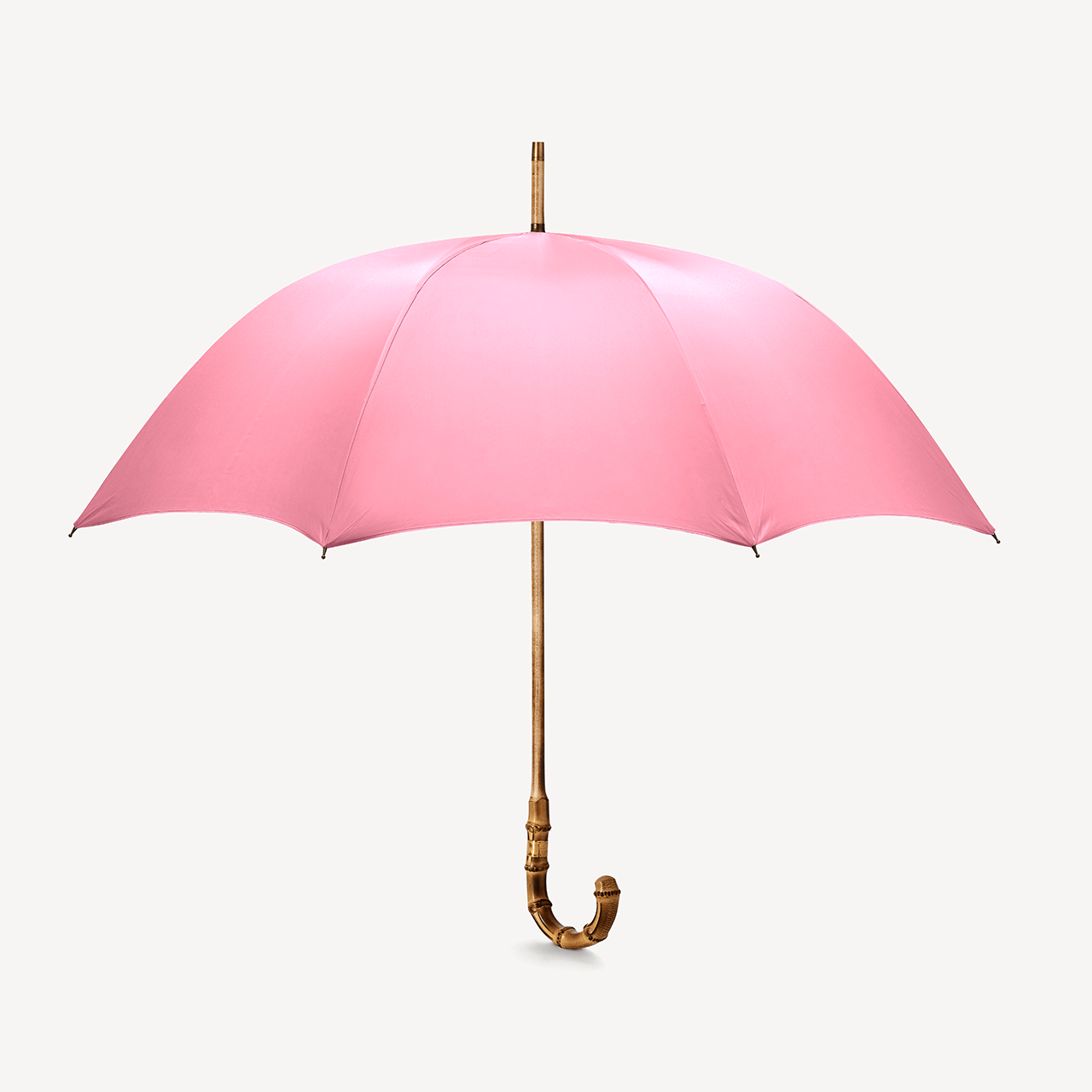 Singin' in the Rain Whangee Umbrella for Men - Pink - Swaine Group Ltd