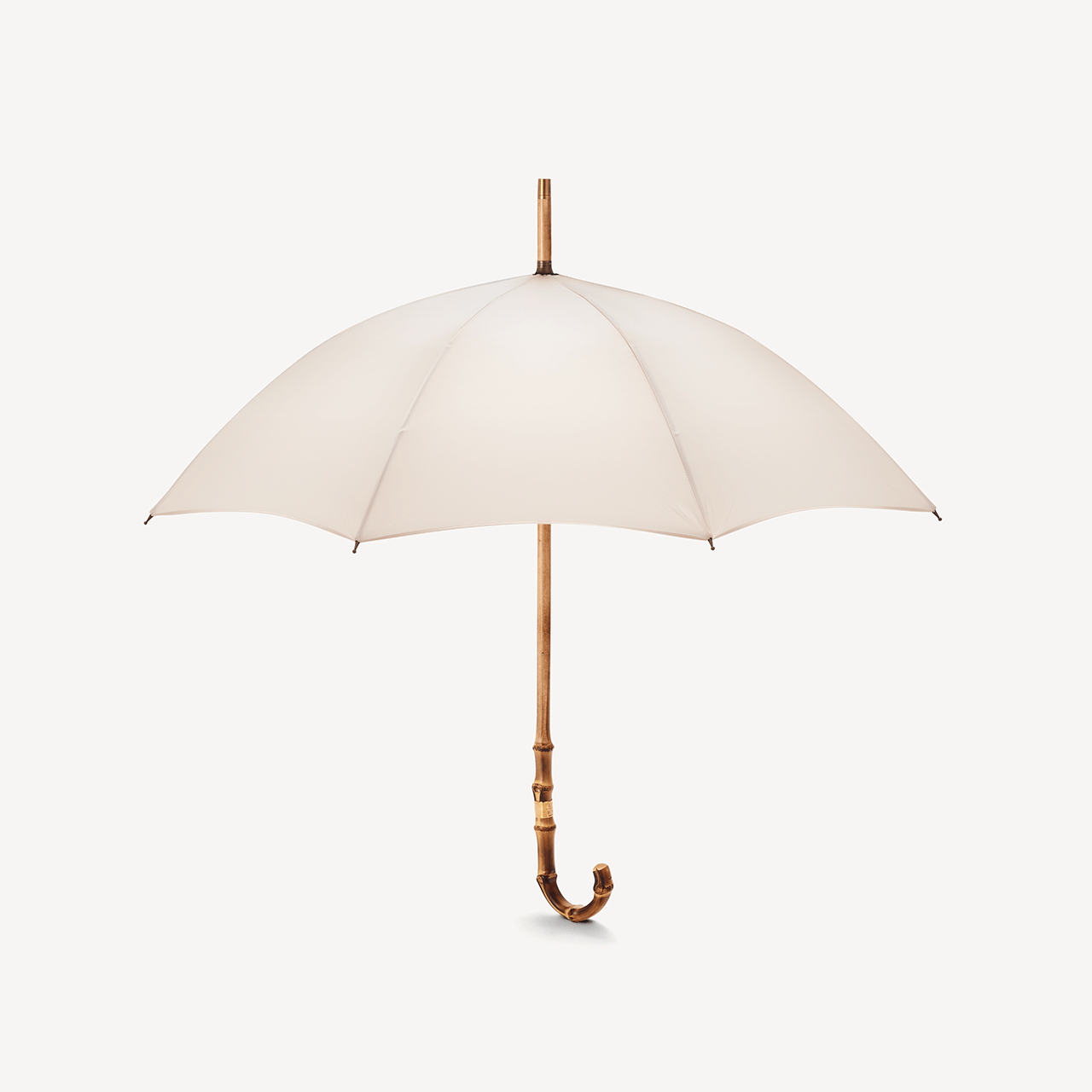 Singin' in the Rain Whangee Umbrella for Women - Cream - Swaine Group Ltd
