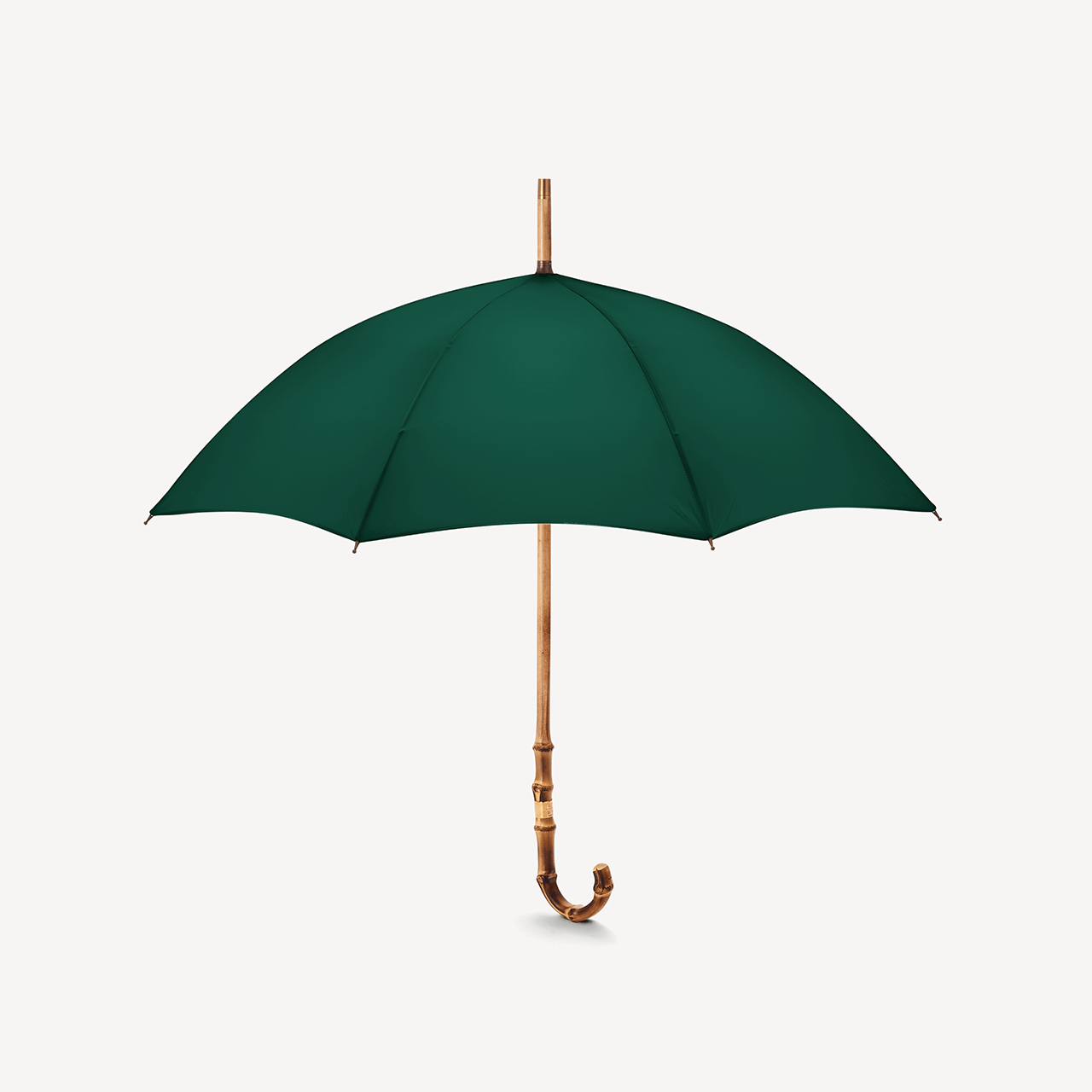 Singin' in the Rain Whangee Umbrella for Women - Jaguar Green - Swaine Group Ltd
